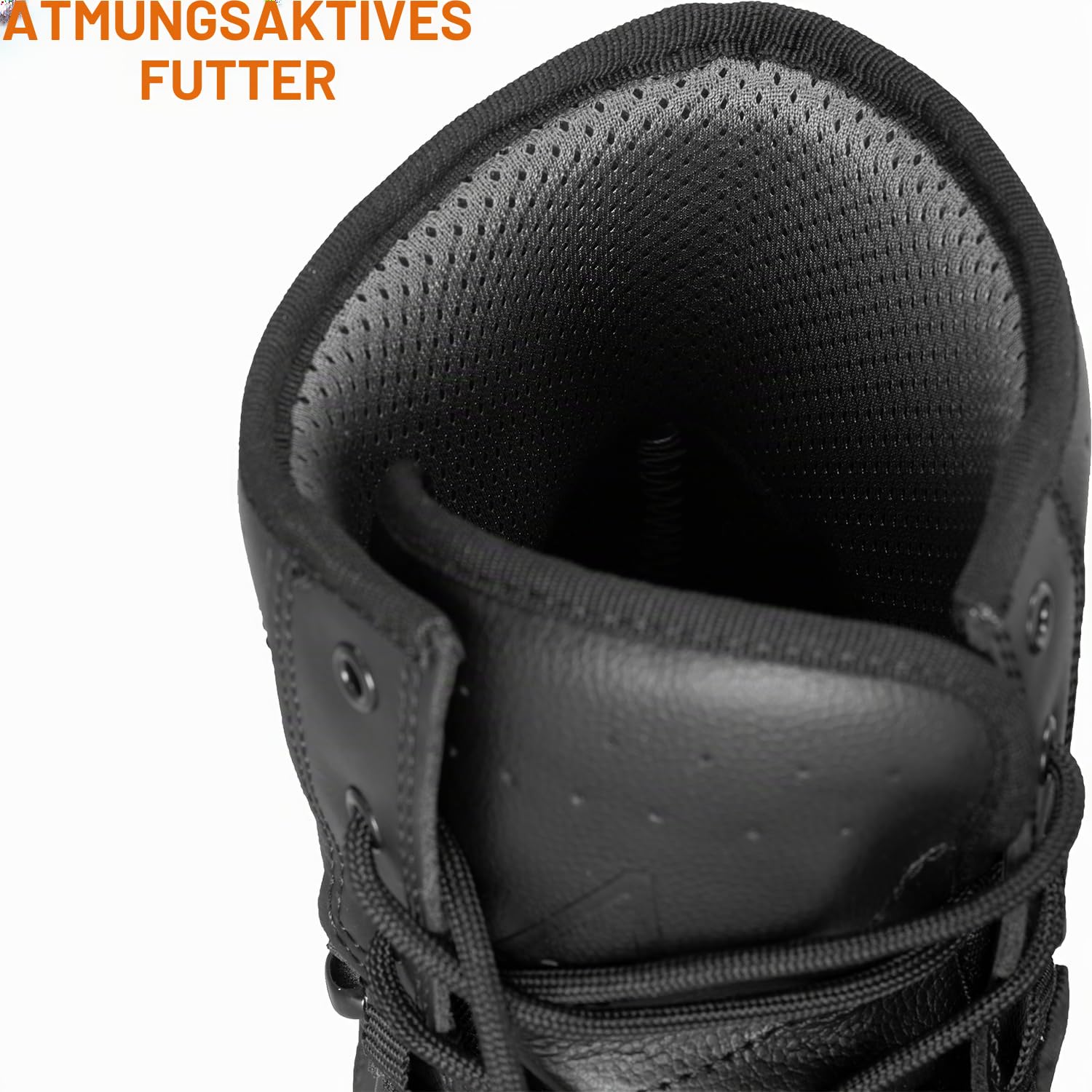 ACE Schakal Herren-Stiefel - Einsatz-Schnürstiefel aus Crazy Horse Leder für Männer