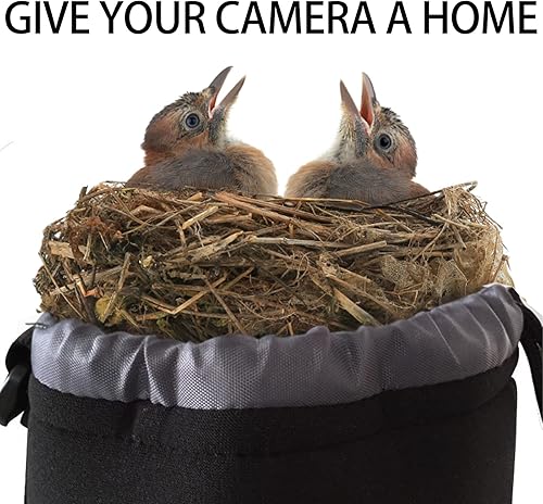 Miniatura 5 de Juego de 3 fundas de repuesto para lentes compatibles con Canon, Nikon, Sony, Pentax, Olympus (pequeño, mediano, grande)