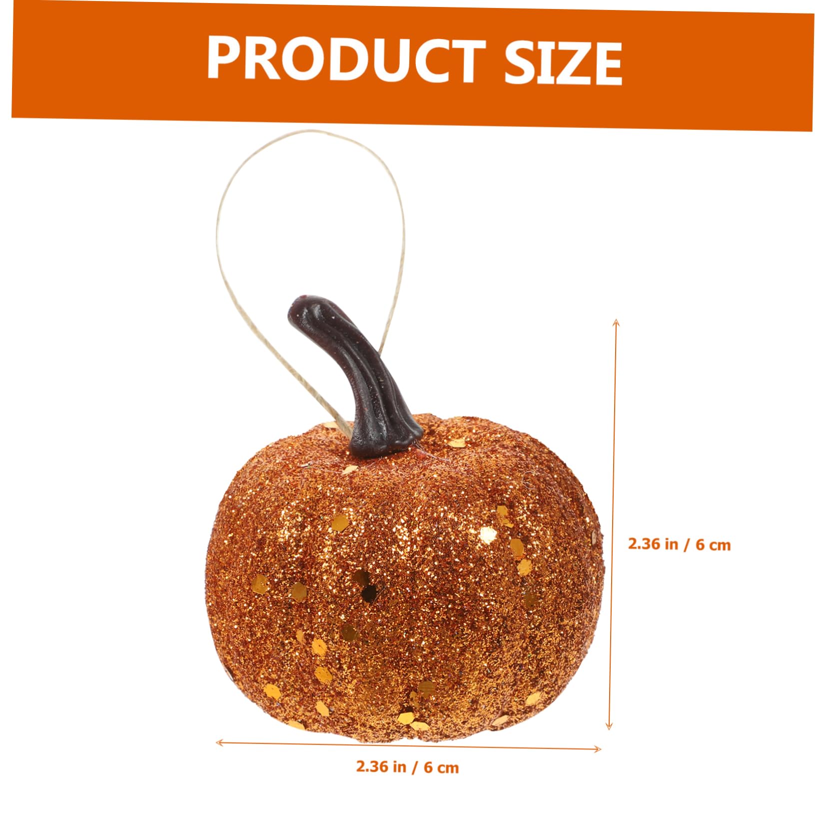 ABOOFAN 40stücke Künstliche Kürbis-Dekoration Für Halloween Vivid Emulation Pumpkin Deko-Props Aus Hochwertigem Für Erntedankfest Und Herbstfeiern