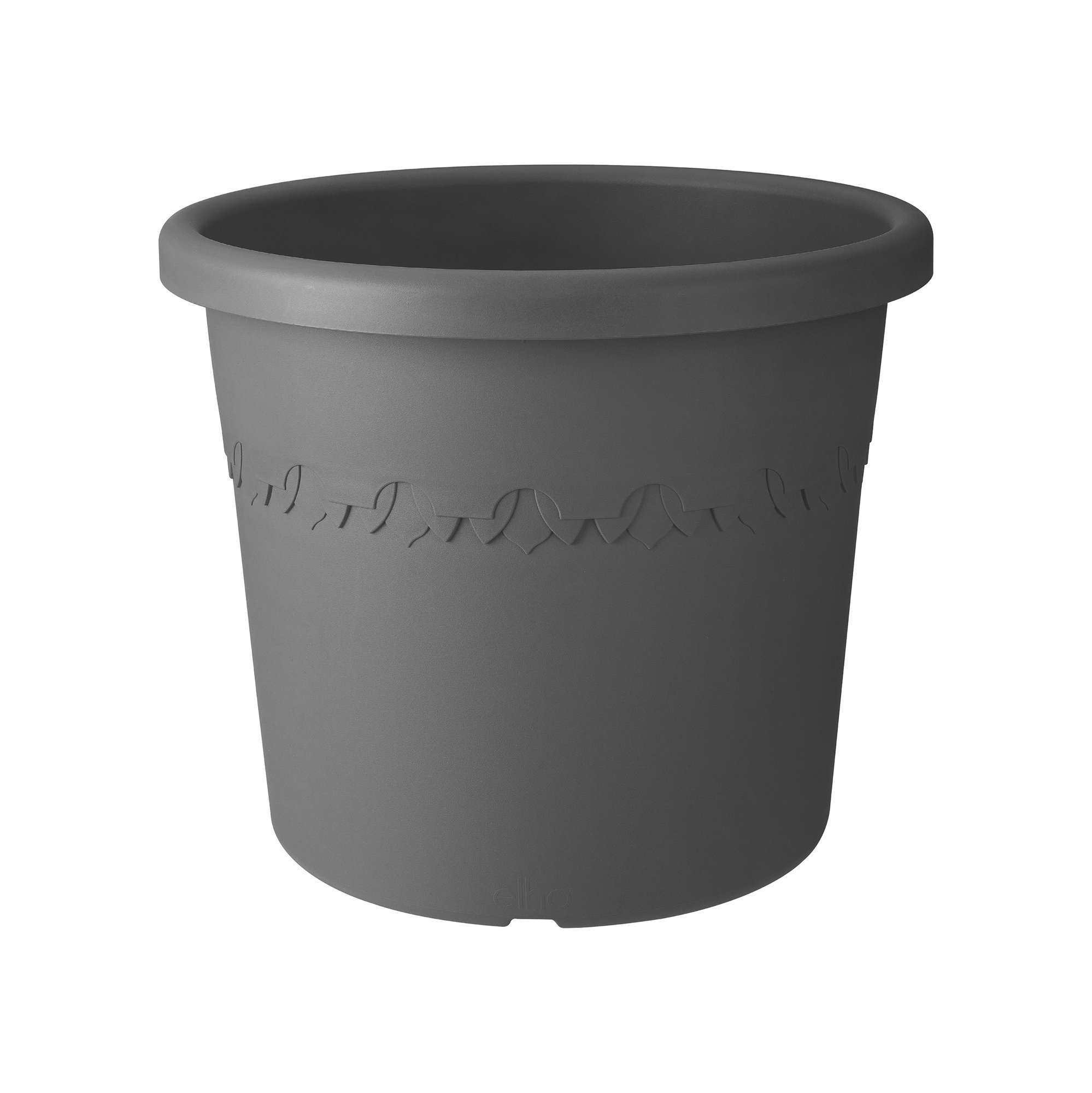 Elho Algarve Cilindro 30 - Flowerpot - Anthracite - Outdoor - Ø 29.5 x H 24.7 cm