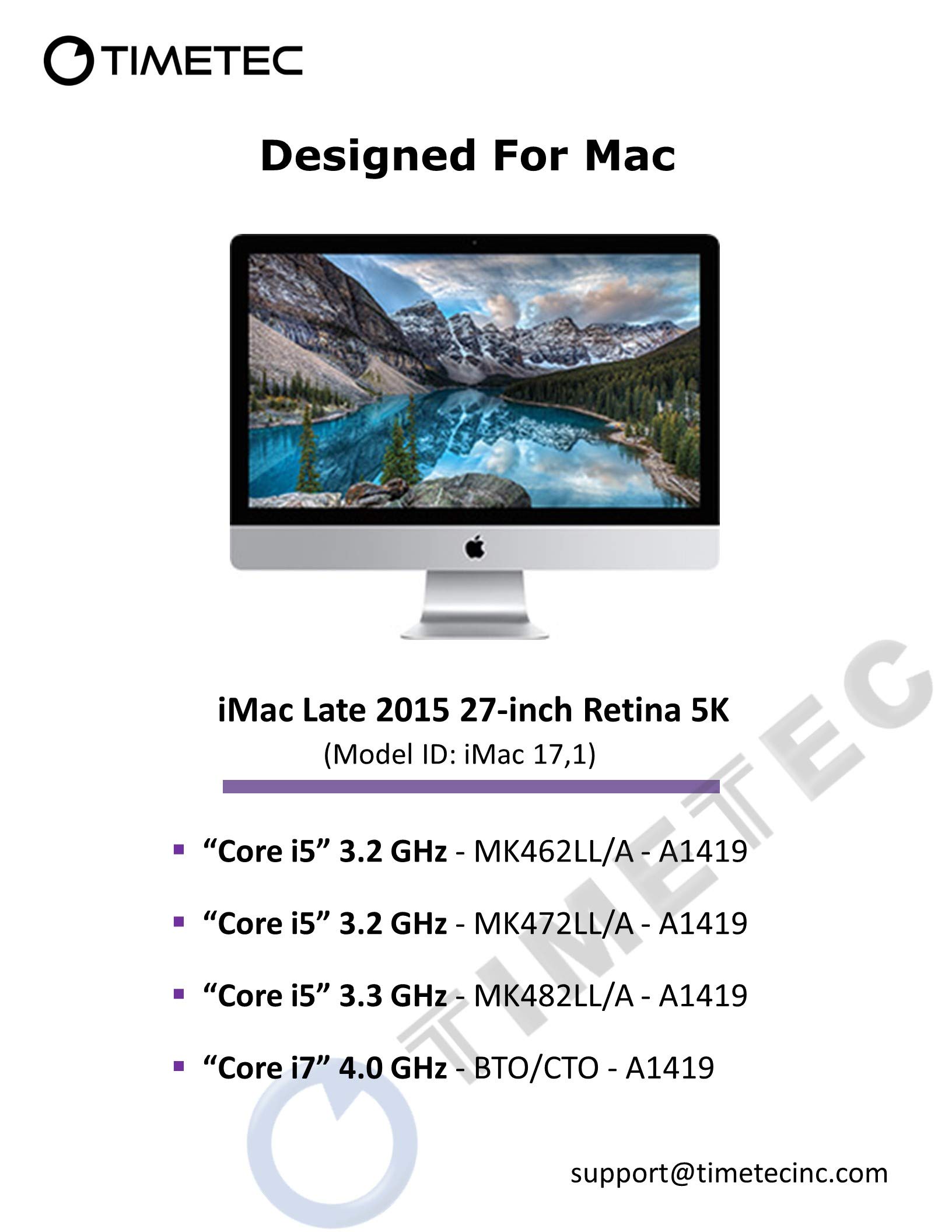 Amazon.co.jp: Timetec 16GB KIT(2x8GB) Apple 対応 Late 2015 iMac