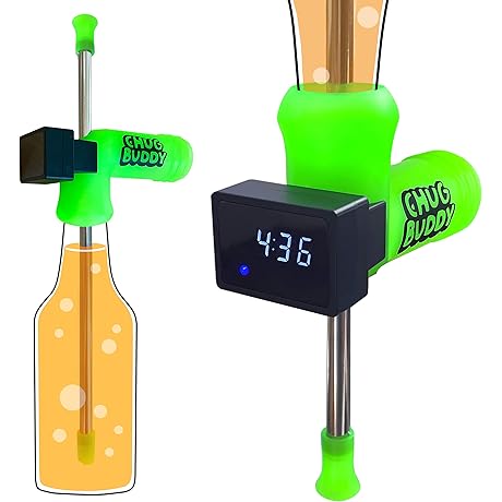 Shark ShotGUN Beer Snorkel with Timer