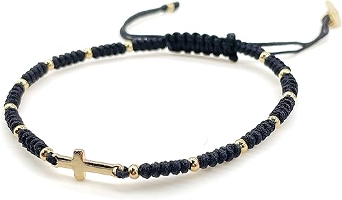 Miniatura 9 de Tiny Cross Bracelet for Women Red String Pulsera de Protection