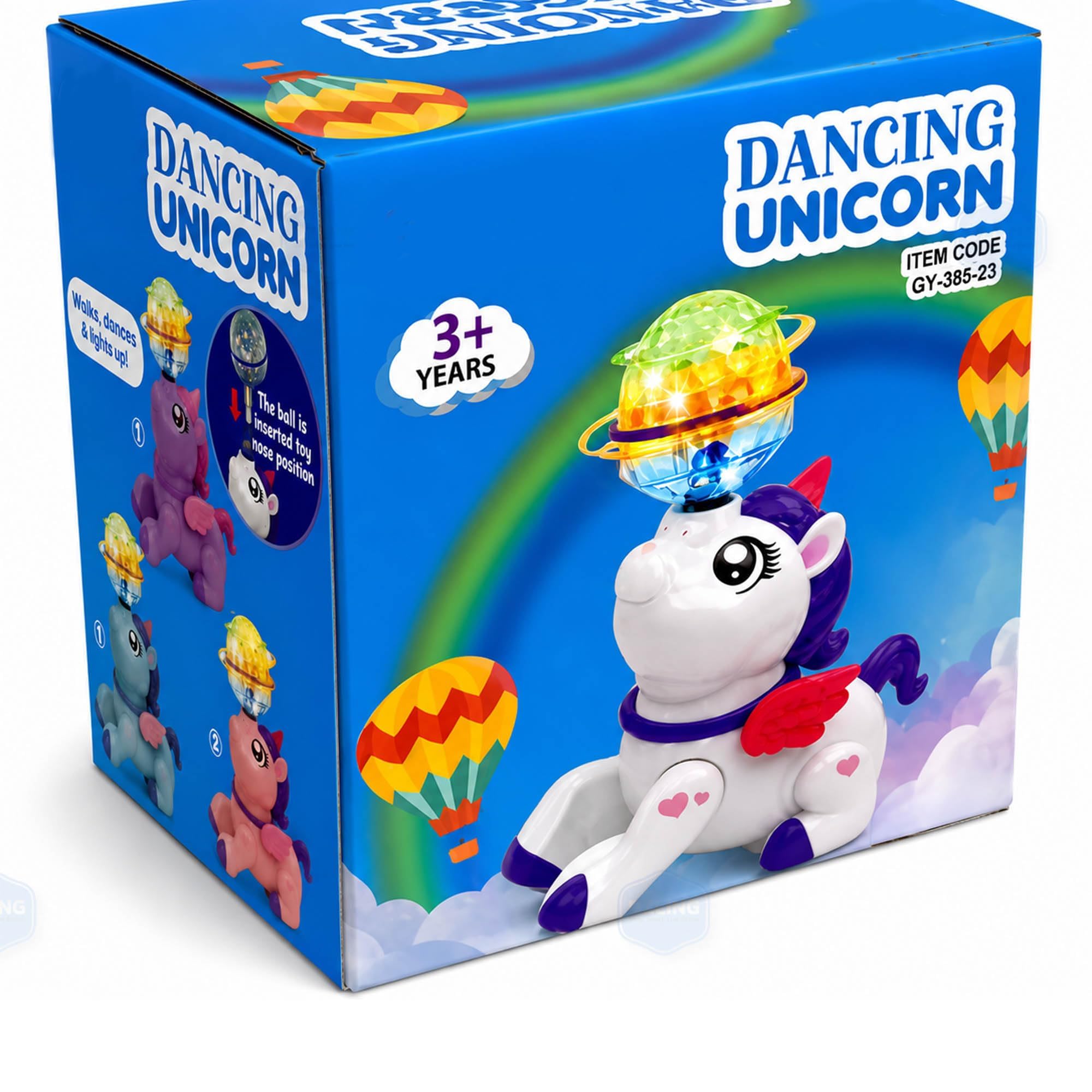 Buy DZLING Dancing Unicorn Toy for Kids with Rotating Flashing