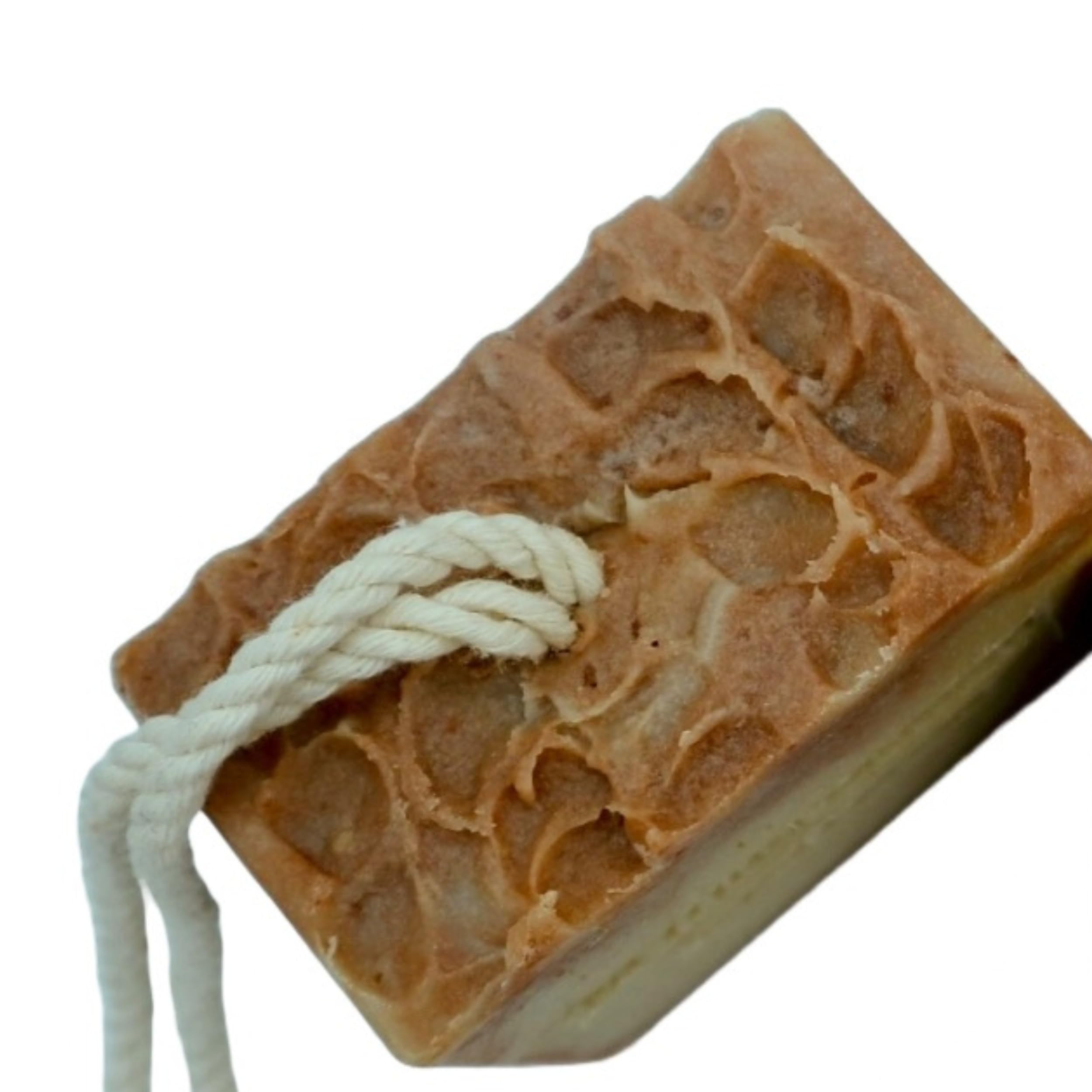 Sea Moss and Clay Soap on a Rope Moisturising Artisan Soap Bar - Image 3