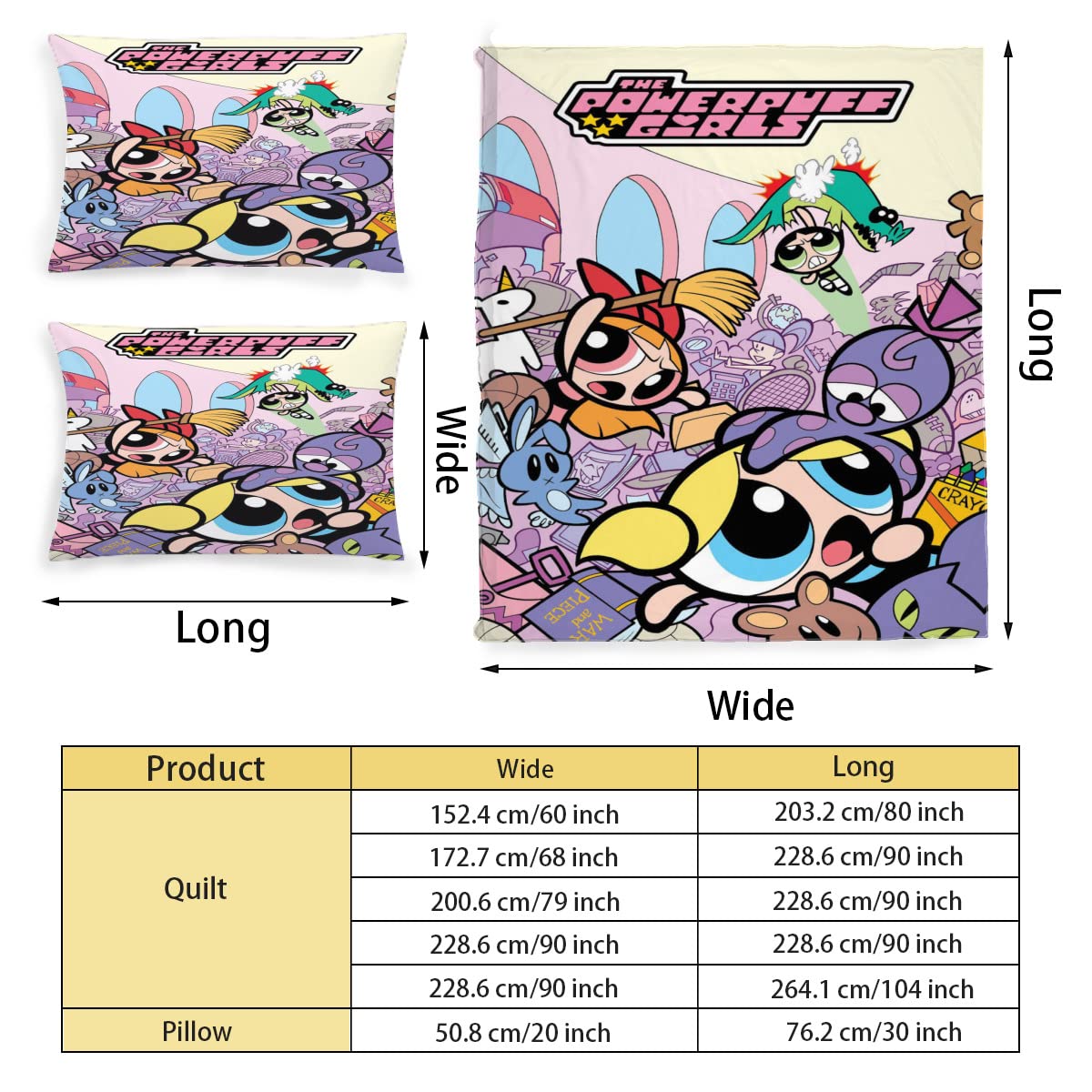 Amazon｜布団カバー パワーパフガールズ (4) シングル セミダブル
