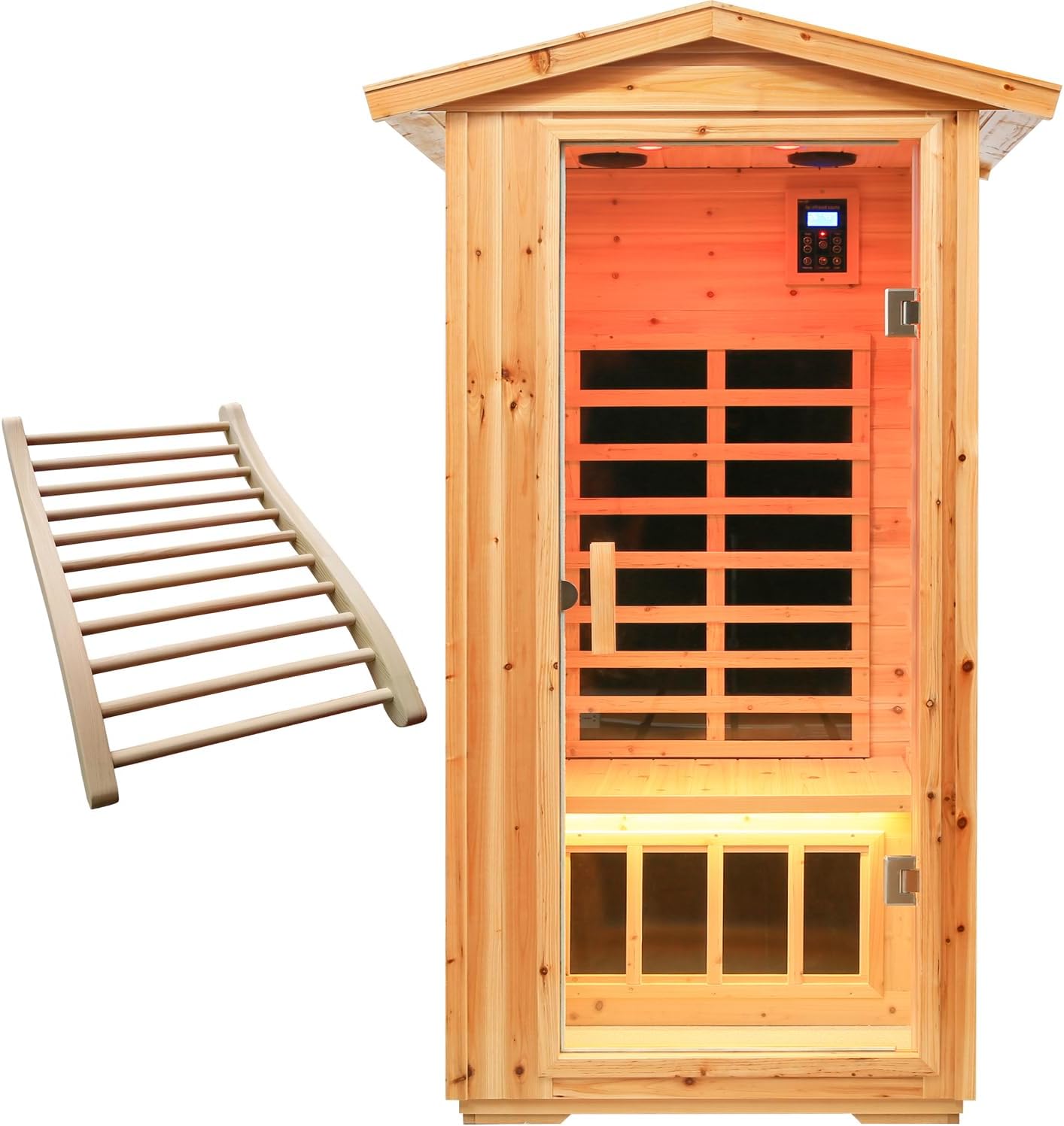 LTCCDSS 1-Person Outdoor Infrared Sauna Review: Backyard Wellness Retreat for Gardeners