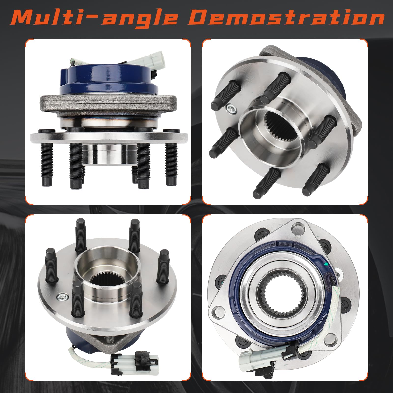 Bearing De Roue Arrière 512246 Avec Hub Pour Buick Terraza, Cadillac CTS, Cadillac STS Chevrolet Uplander 2002 A 2011 - Foto 2