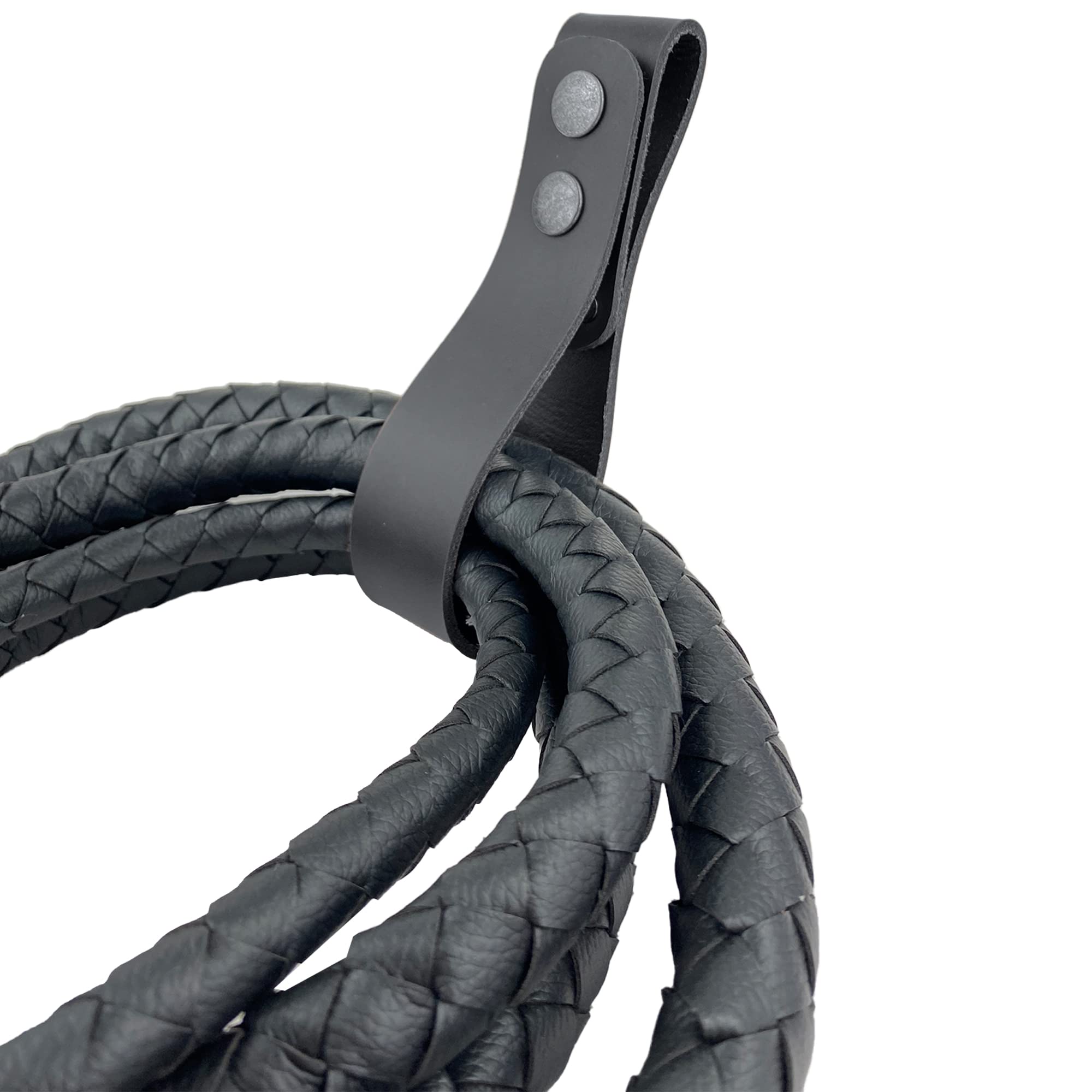Hide & Drink, Dickes Leder Peitschenholster, Gürtelschlaufe, Bullwhip Halter, Pastorale Werkzeuge, handgefertigt