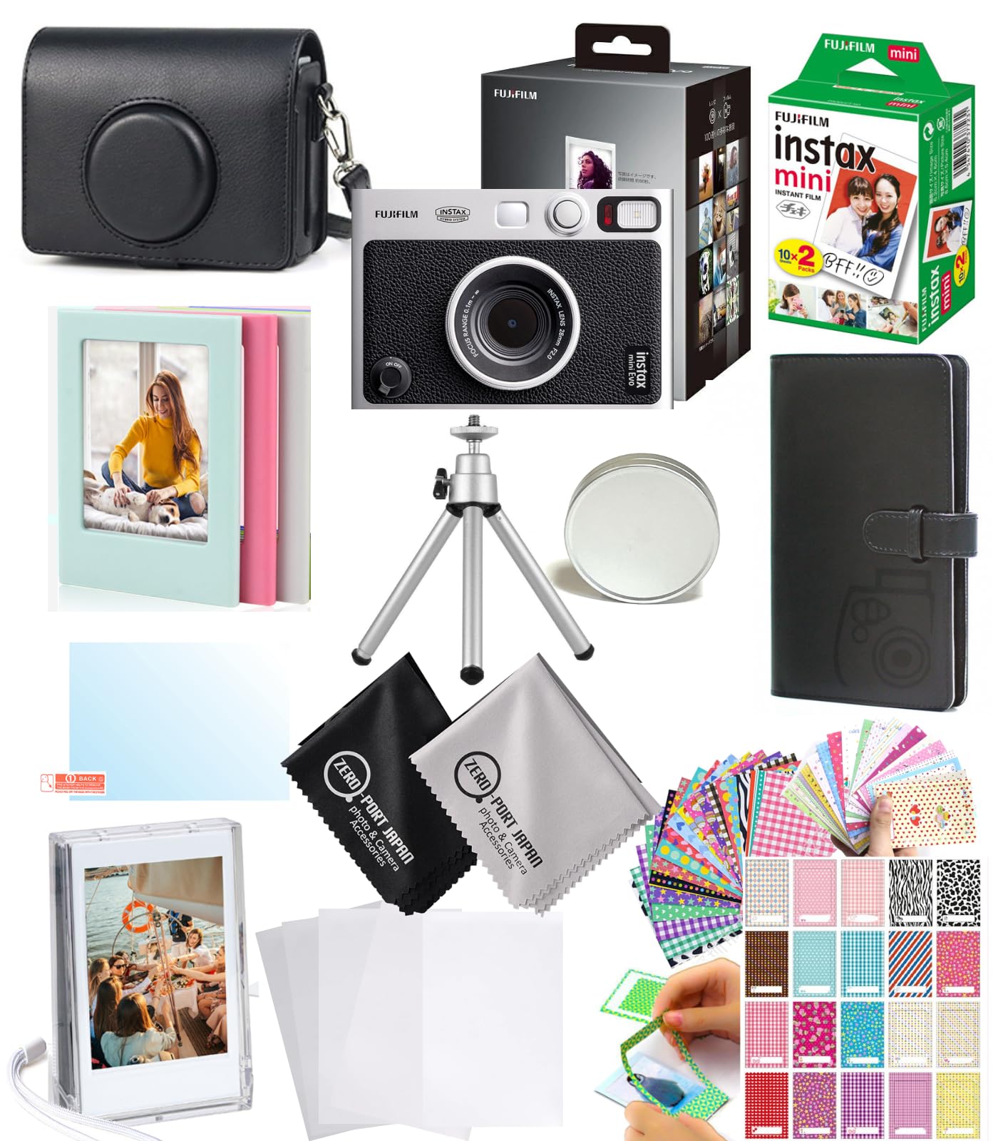Amazon | ［12点セット］ FUJIFILM チェキ Evo ハイブリッド 