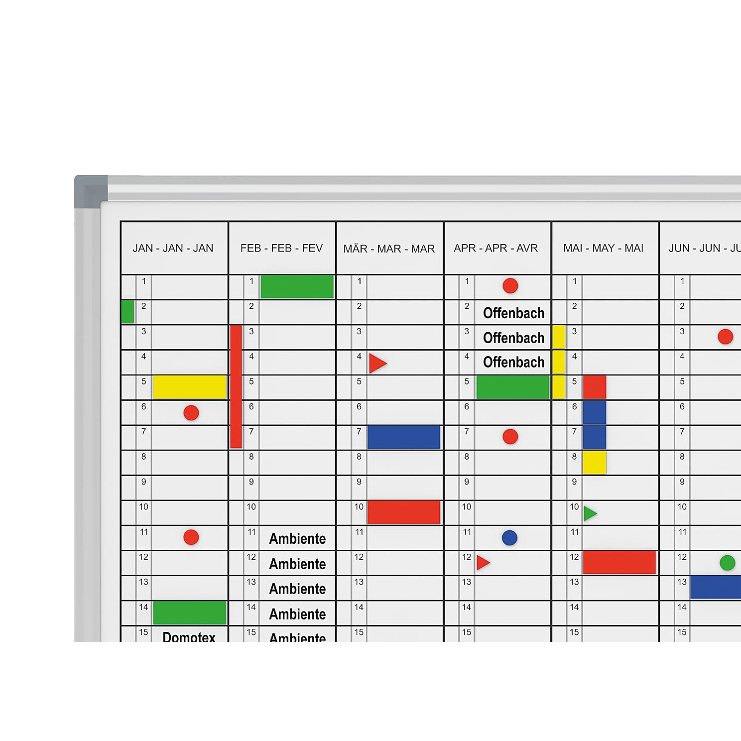 MAUL 6496384.SPR Maul Planner annuale 60 x 90 + accessori