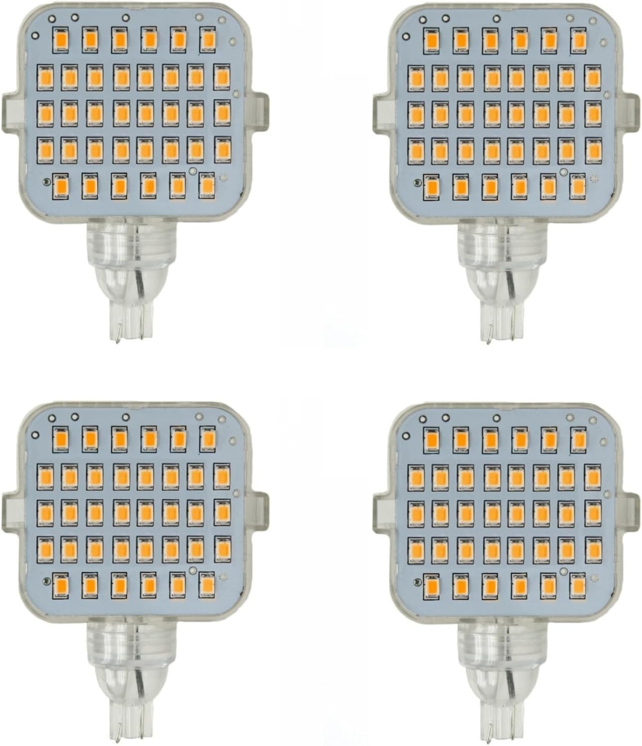 NK-921-450WW LED Replacement EMI Suppressed Vented Bulb, Wedge T5 Base – i.e. (921 Type), 450 Lumen 8-30Volts Warm White (8 Pack)