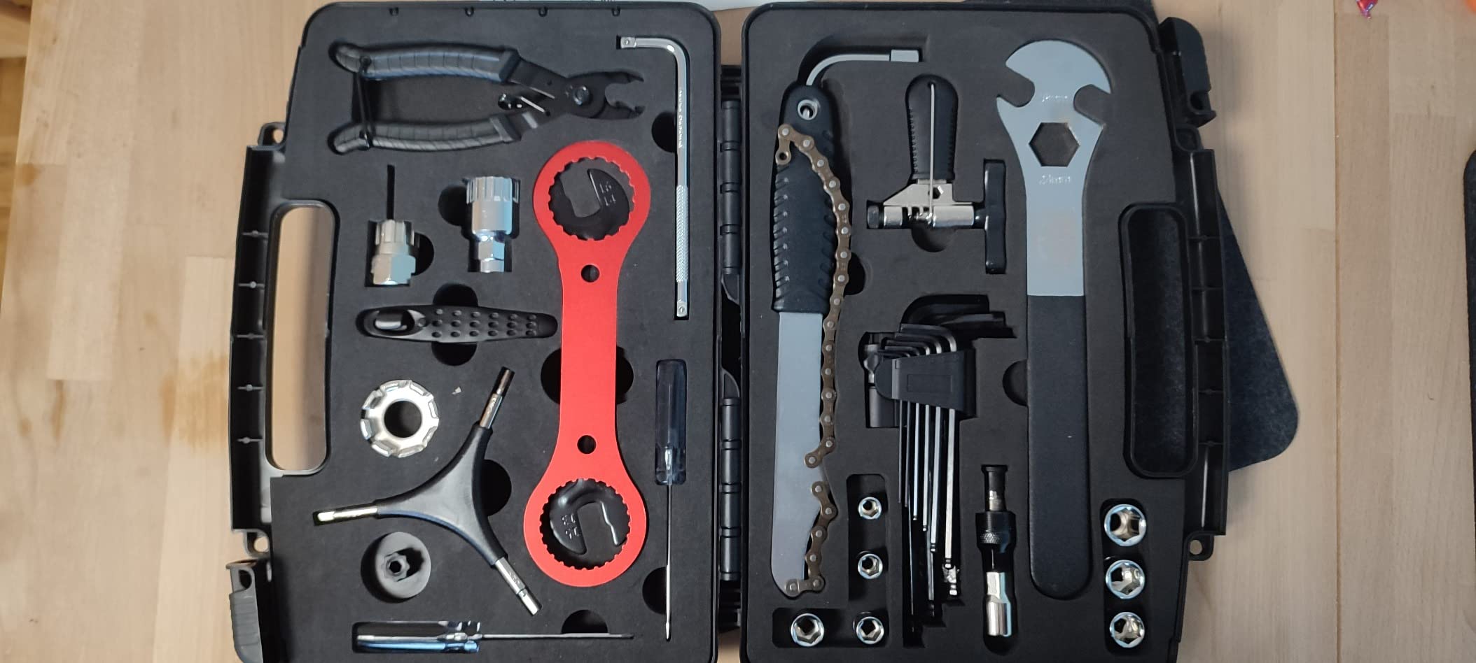 Fahrrad Reparaturset Jooheli 16 In 1 Fahrrad Reparatur Set, Multitool Fahrrad Werkzeug Set Fahrrad Zubehör