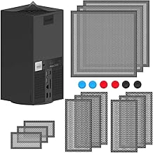 3 Pack Dust Filter for Xbox Series X, Top Case/Vent Dust Proof Filter Cover Dust-Proof Cover for Xbox Series X Console