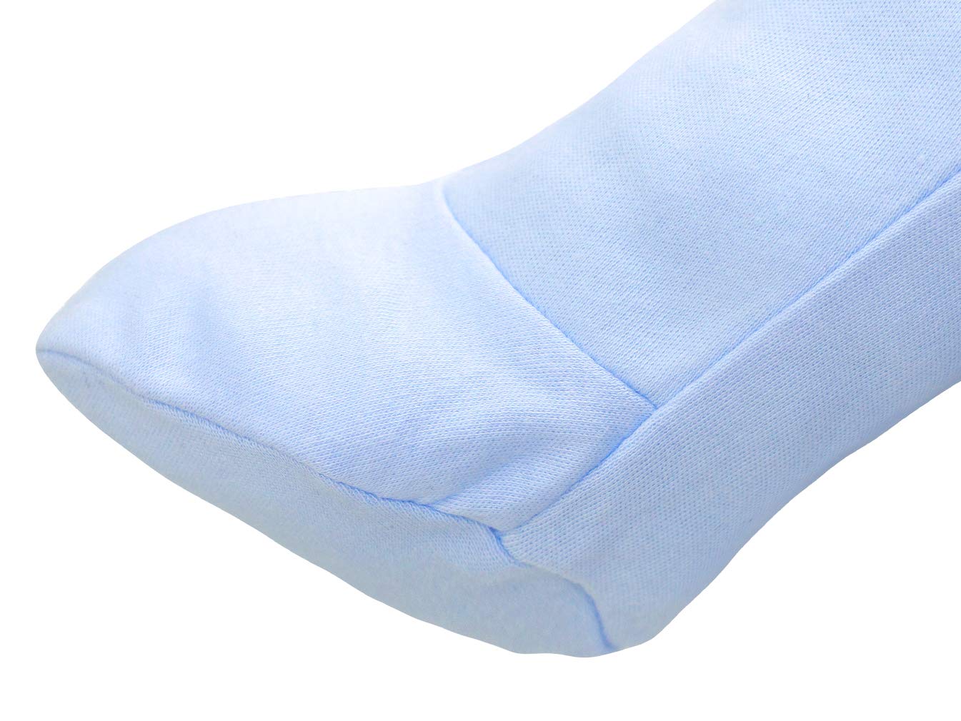 BINIDUCKLING Paquete de 2 pijamas unisex con pies acogedores para recién nacidos, niños y niñas, de colores sólidos, de algodón, de 0 a 12 meses
