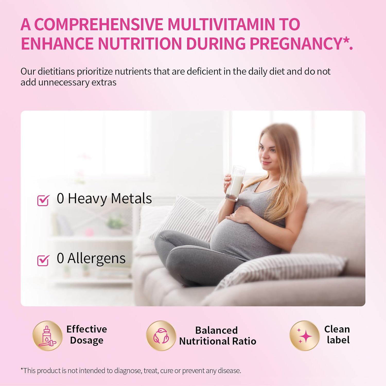 DRAUSTIN Coenzyme Q10 Preparation for Pregnancy Reduction 200mg Mitochondrial PQQ Folic Acid Imported from The United States, 60 Count - Image 3