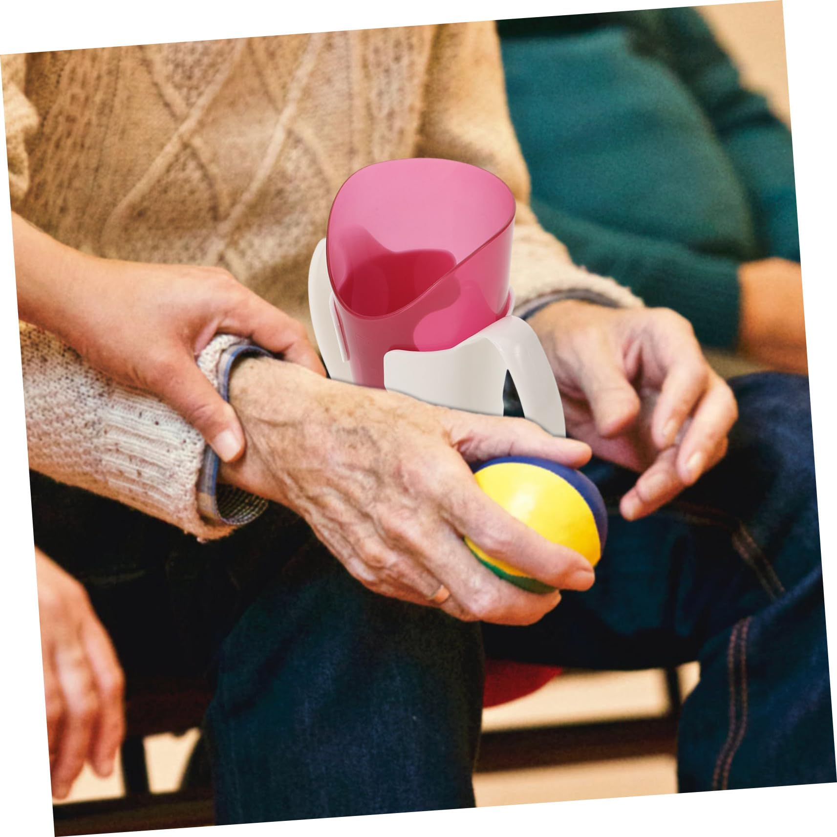 MAGICLULU 5 Piezas Taza de Cuidado de Ancianos Taza de alimentación para discapacitados Tazas de Entrenamiento para Adultos Taza de Bebida Vasos Taza para Beber Taza del Paciente