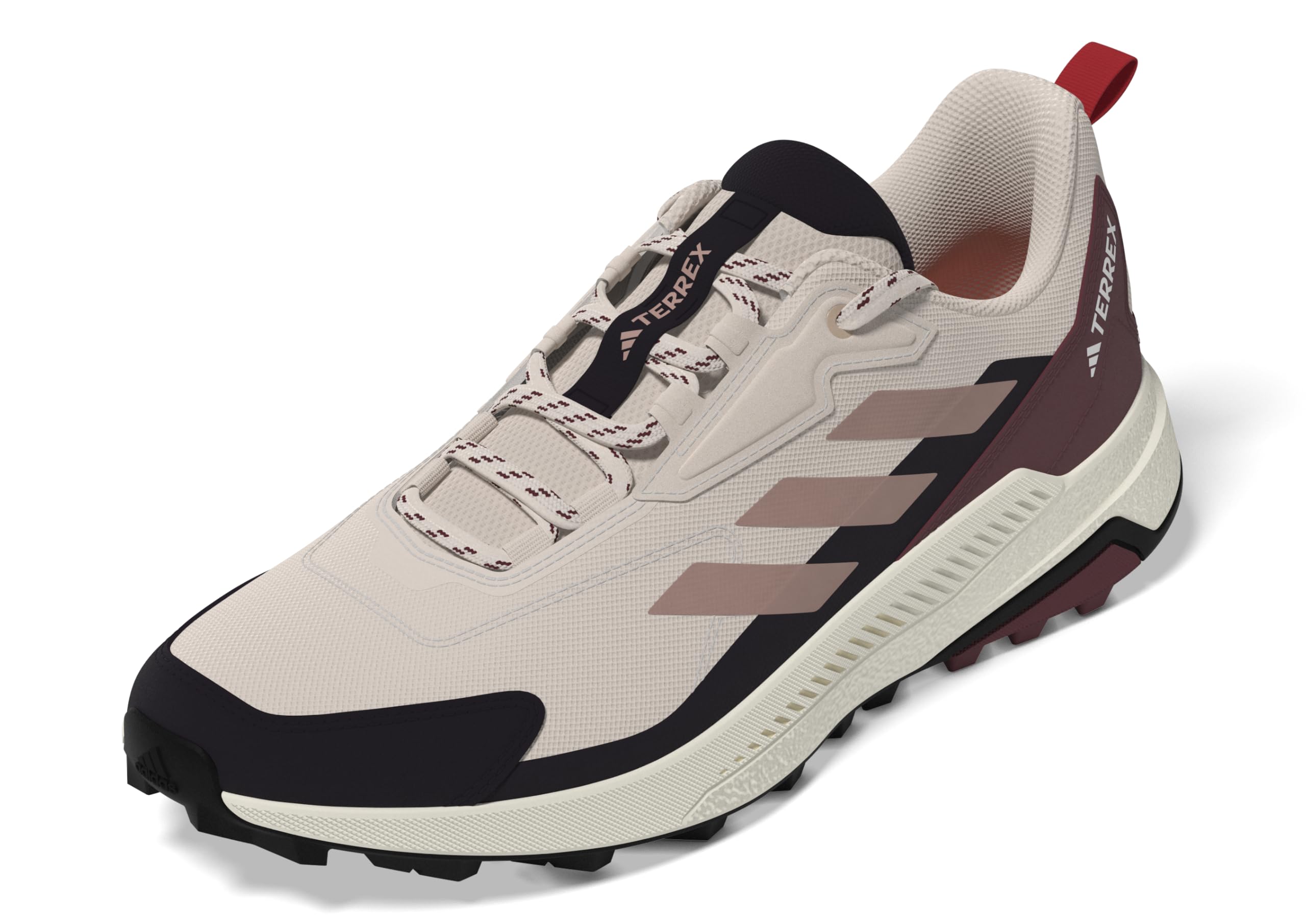 adidas Women's Terrex Anylander Hiking Sneaker, Putty Mauve/Warm Clay/Pure Ruby, 7