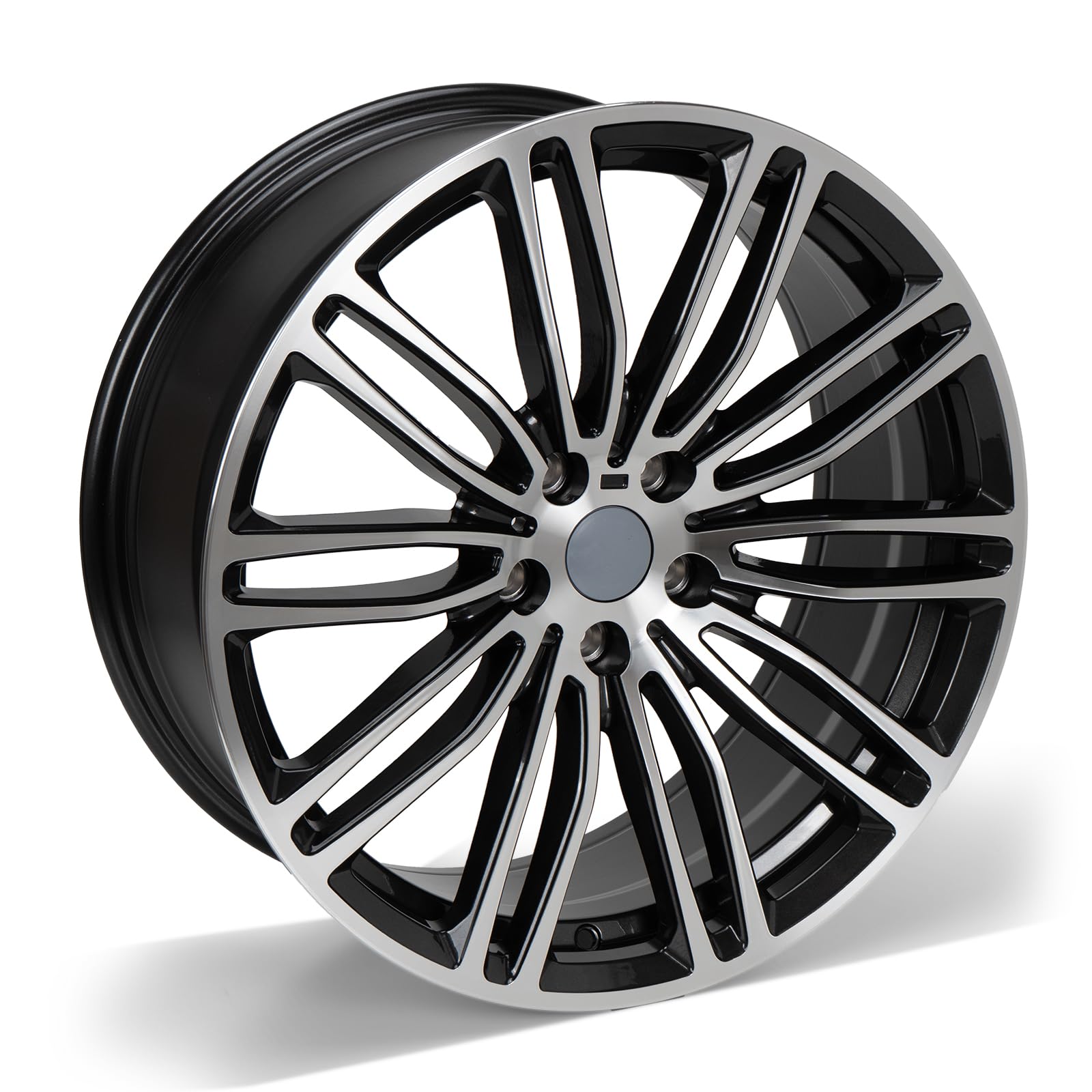 Felgen 19 Zoll Autofelgen, 19x8" ET 30mm 5x112 Hub Hole 66.5mm, Alu felgen mit 5er Reihe 2017 2018 2019 2020 M550i 530e XDrive 530i 540d 540i 550i, Graphitgrau