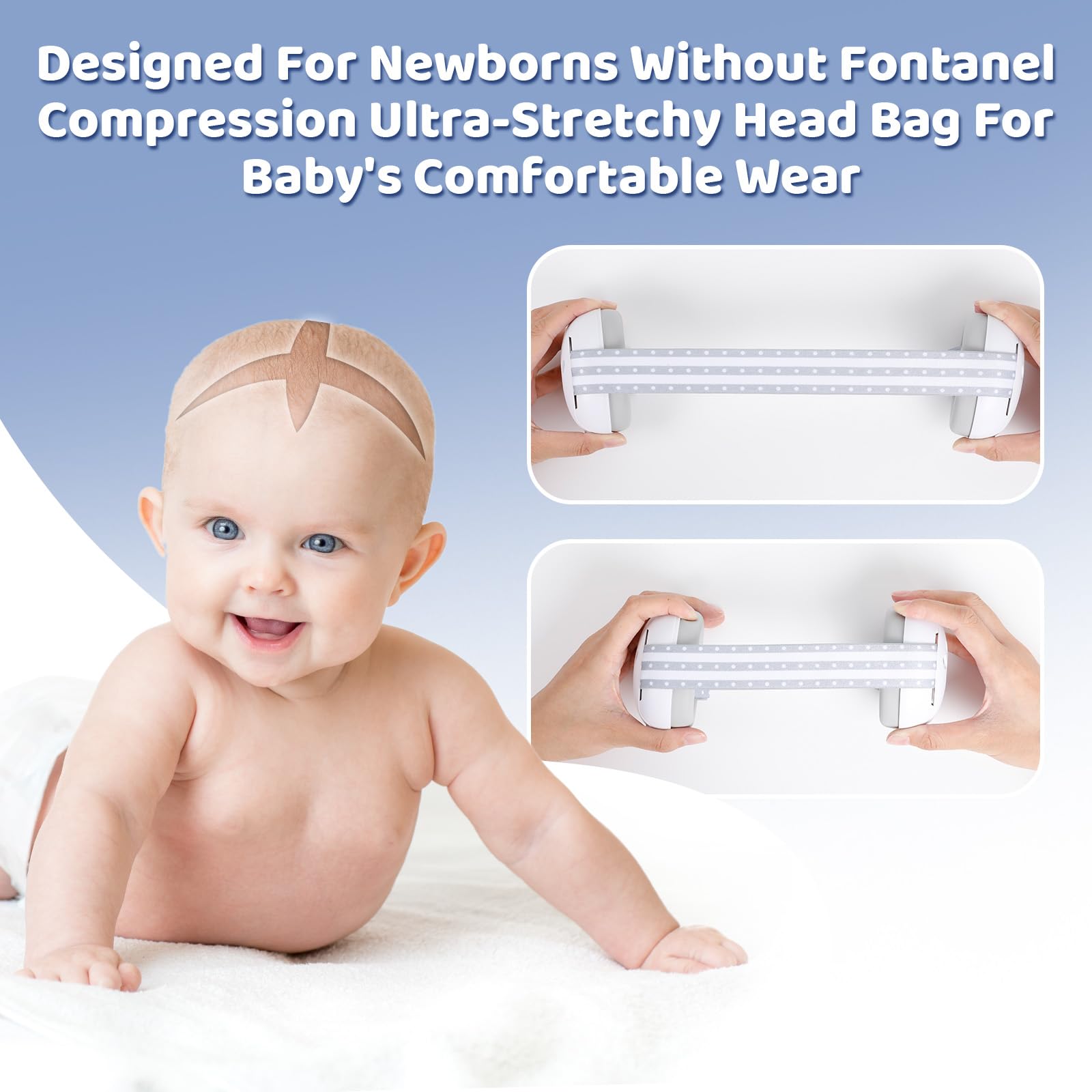 Romon Cuffie Neonato Antirumore, Cuffie Protezione Udito Bambini, Fascia Regolabile Per Proteggere L'udito Di Bambini E Neonati, Adatta Per La Notte, I Viaggi, Gli Aerei E Le Feste