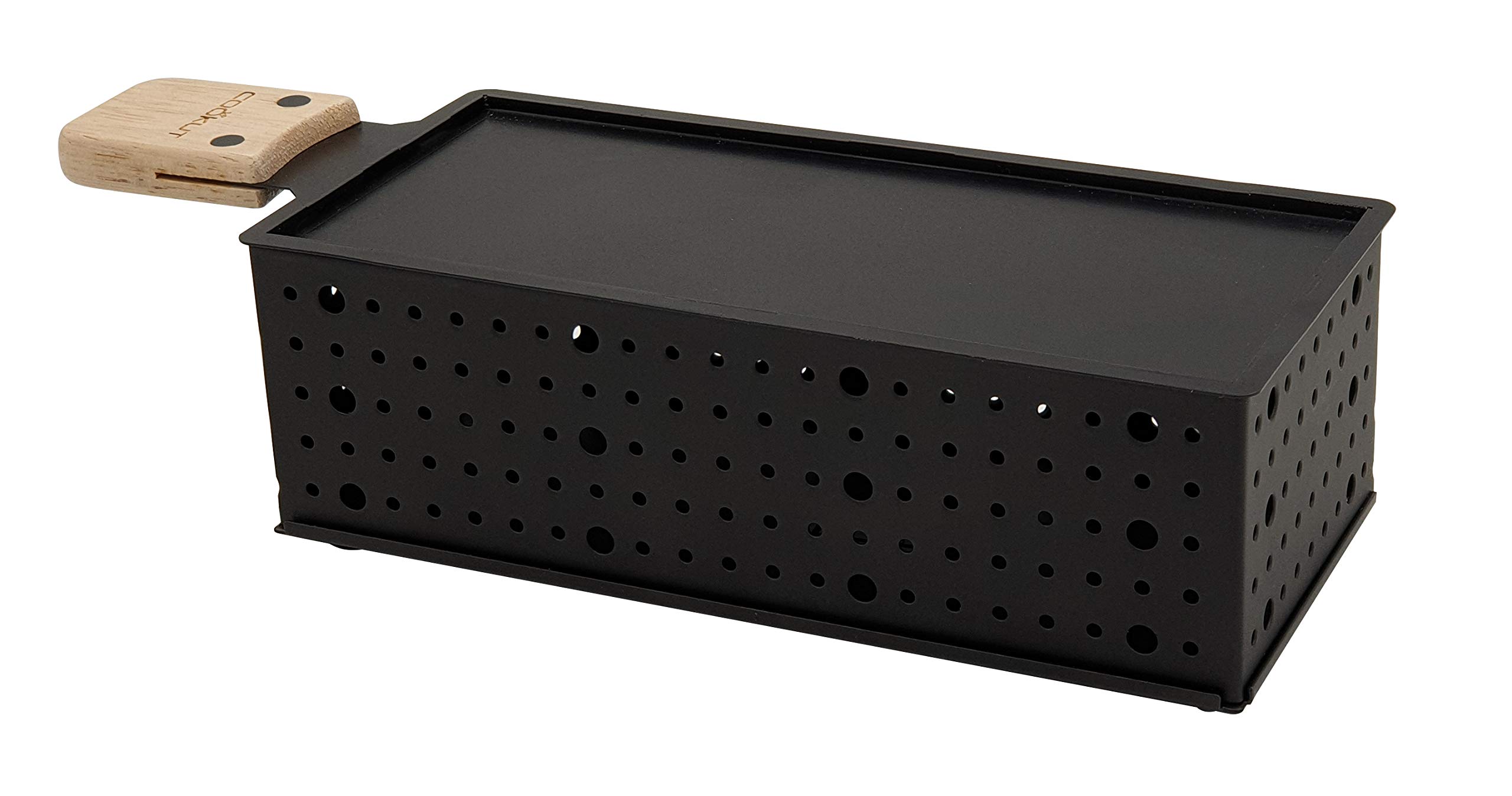 COOKUT Set Regalo LUMI Per Raclette E Fonduta Per 2 – Con Candele, Ricettario E Spatole, Senza Elettricità