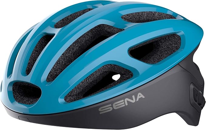Sena R1 Smart Cycling Helmet, (Ice Blue 