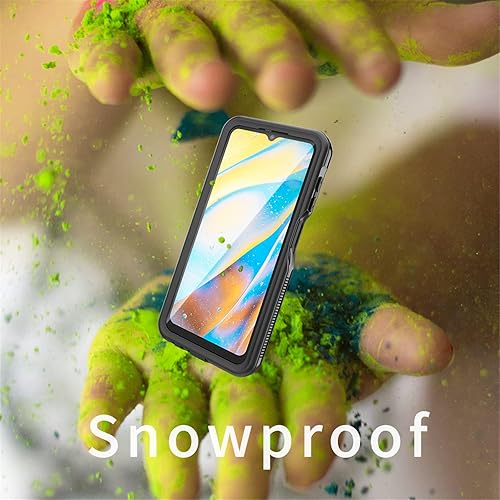 Miniatura 3 de Funda profesional para teléfono Samsung Galaxy A13 5G, IP68, resistente al agua, con protector de pantalla integrado con cordón para surfear al aire