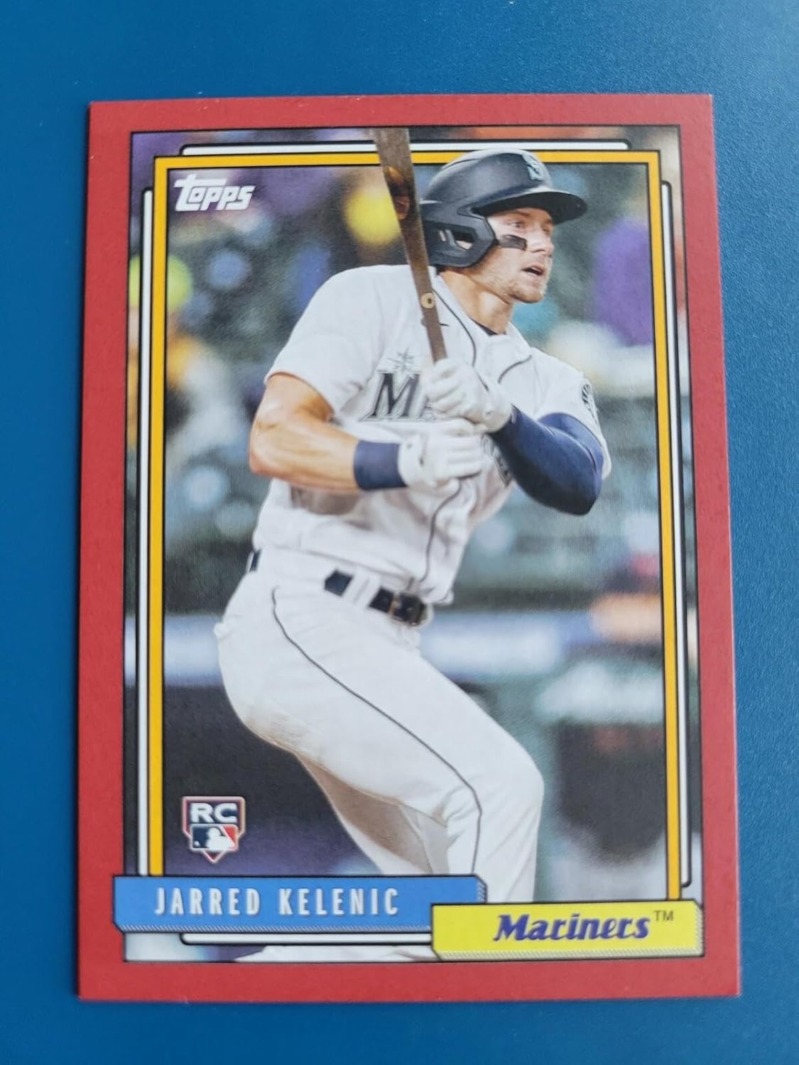 Jarred Kelenic 2020 TOPPS UPDATE '92 REDUX RED ROOKIE RC #D /70 SEATTLE MARINERS - Baseball Slabbed Rookie Cards