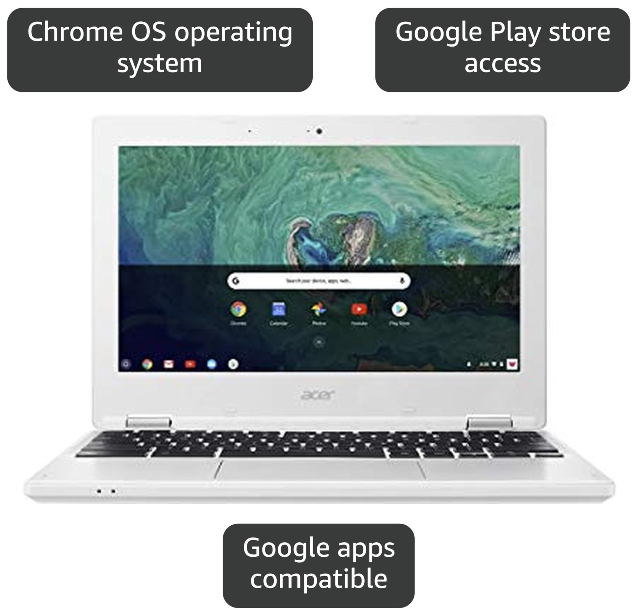 Amazon.com: Acer Chromebook 11, Celeron N3060, 11.6