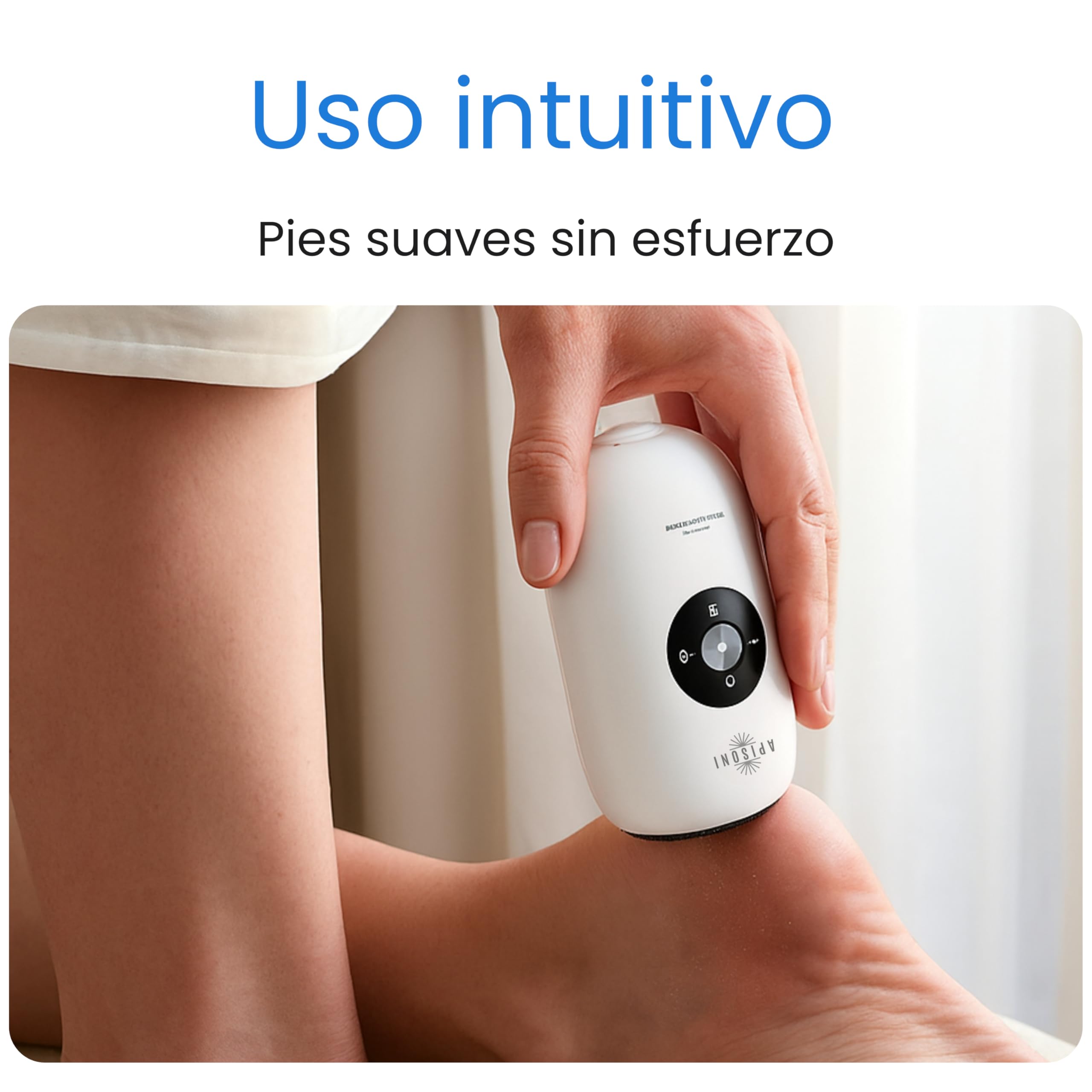 Lima Electrica Pies Durezas, Limador de Durezas Electrico, Lima Electrica Pies, Removedor de Callos para Pieles Muertas, Quita Callos Pies Eléctrico, Pulir Callos, Pedicura Profesional