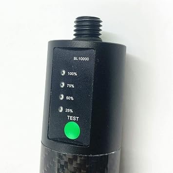 10000mAh Extensional Battery w Charger for Topcon RTK & G.P.S Carbon Poles(5 Pin)