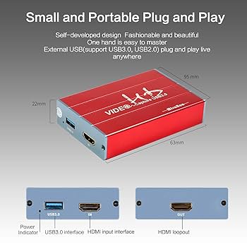 ビデオキャプチャーボード Switch PS5 PS4 Xbox Wii U用 Amazon