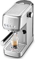 Vista 10 de CASABREWS 3700 Máquina de Espresso Esencial de 20 Bares, Cafetera de Acero Inoxidable con Espumador de Leche, Cafetera de Espresso para Cappuccino