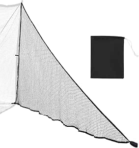 Golf Seiten Netz 2,1x2,1m - Übungsnetz Mit Sandsack Für Garten & Drinnen