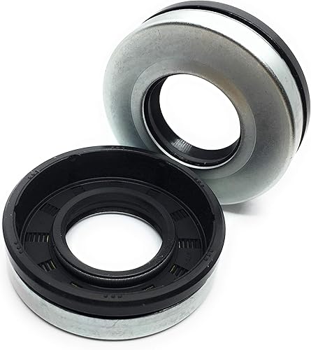 REPLACEMENTKITS.COM Marca Bronco Roto Tiller 2pc Kit de sello de eje para Craftsman Huskee Troy-Bilt Yard Machines reemplaza MTD 721-04232