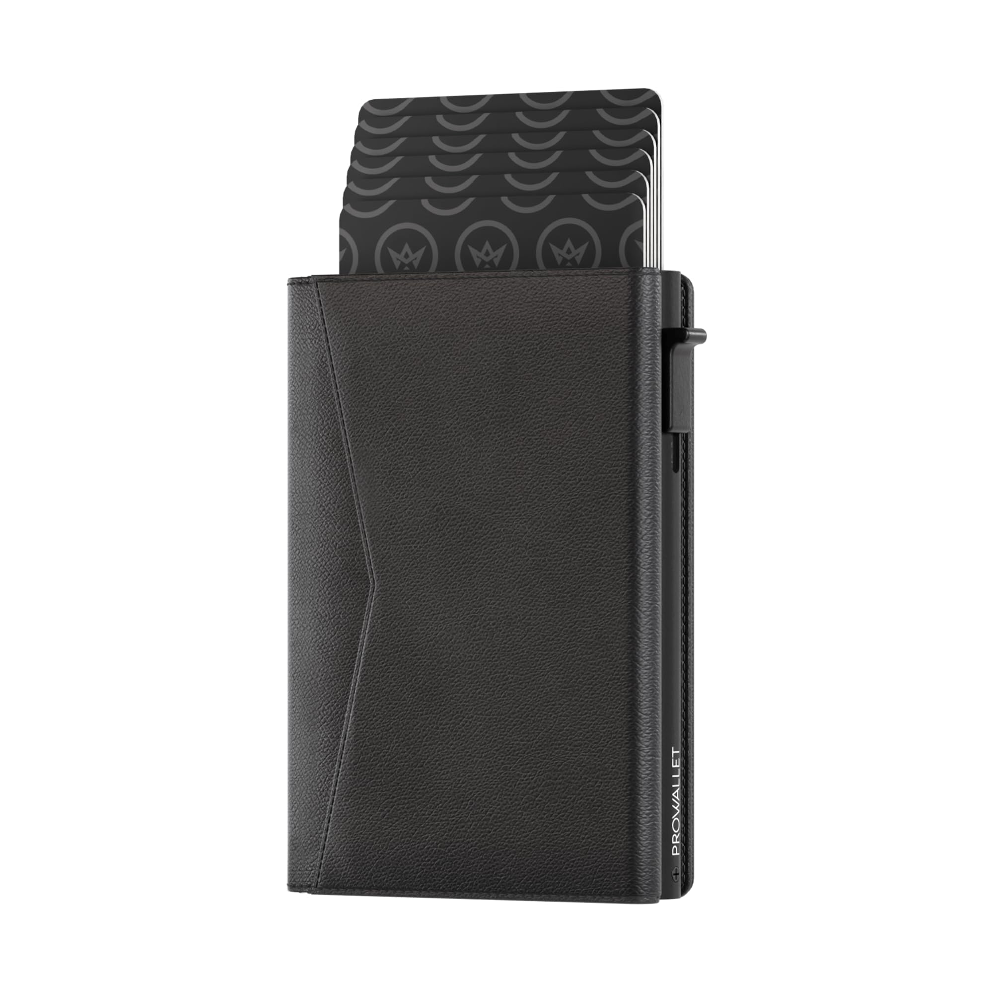 Kartenetui mit Magnetischer Verschluss Classic - Slim Wallet 9 Karten - Münzfach und Scheinfach - RFID Schutz - Portemonnaie - Kreditkartenetui Geldbeutel - Damen Herren - Geldbörse