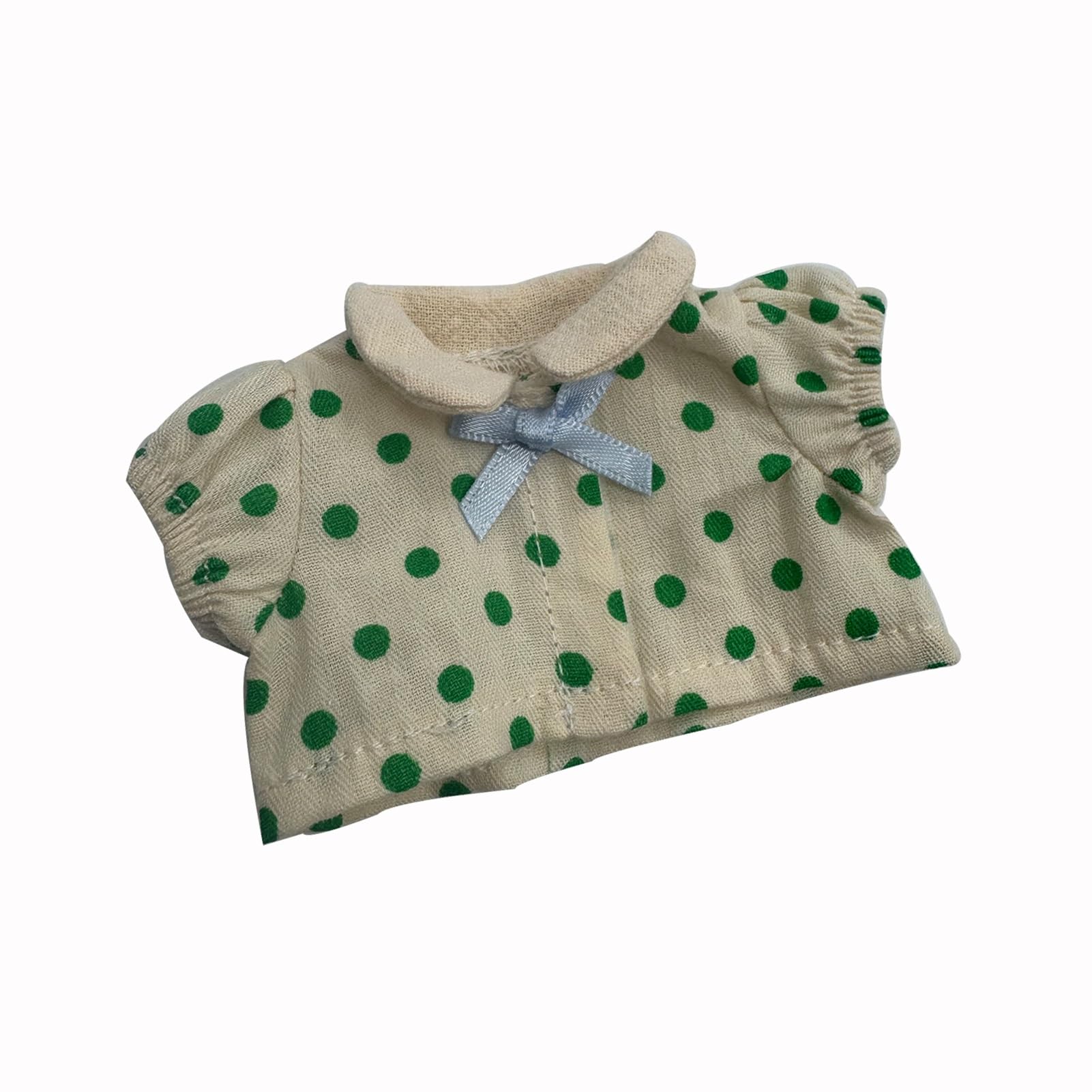Set De Ropa Para Muñeca De 17 Cm – Overol Azul Y Camiseta Naranja Con Gorro, Adecuado Para Muñecas Labub (Muñeca No Incluida)