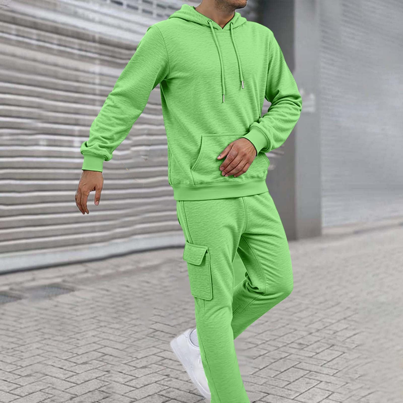 Jogginganzug Herren Trainings Men Sets üBergröße Tracksuits Training Outfit