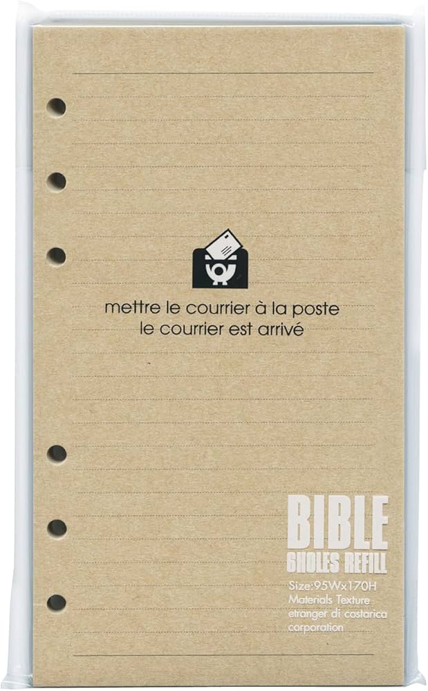 バイオフィリア〖翻訳カスタマイズ版〗 Amazon.co.jp: エトランジェ・ディ・コスタリカ リフィル6穴 罫線 100