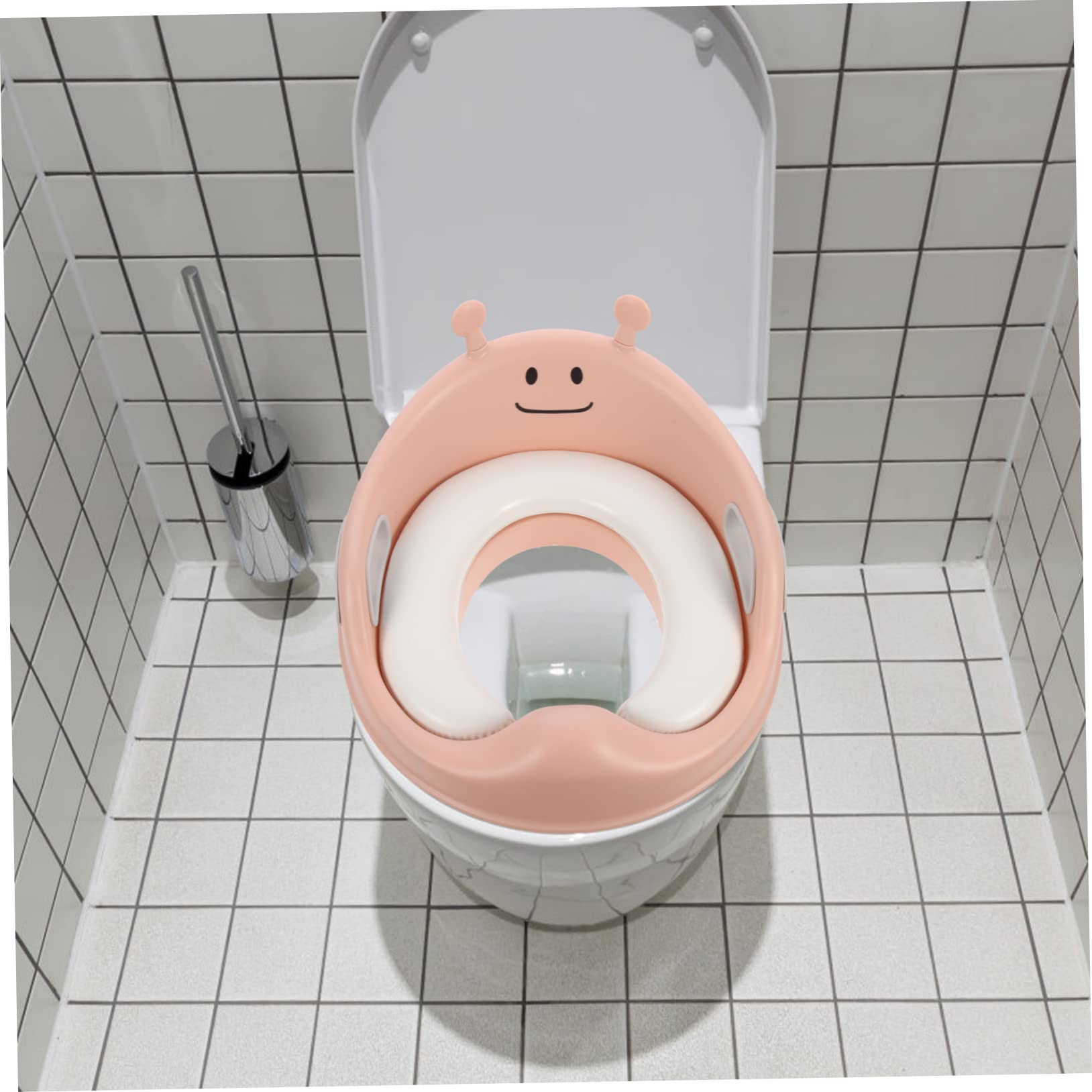 Asiento de Orinal Infantil Anillo y Cojín Pu para Baño