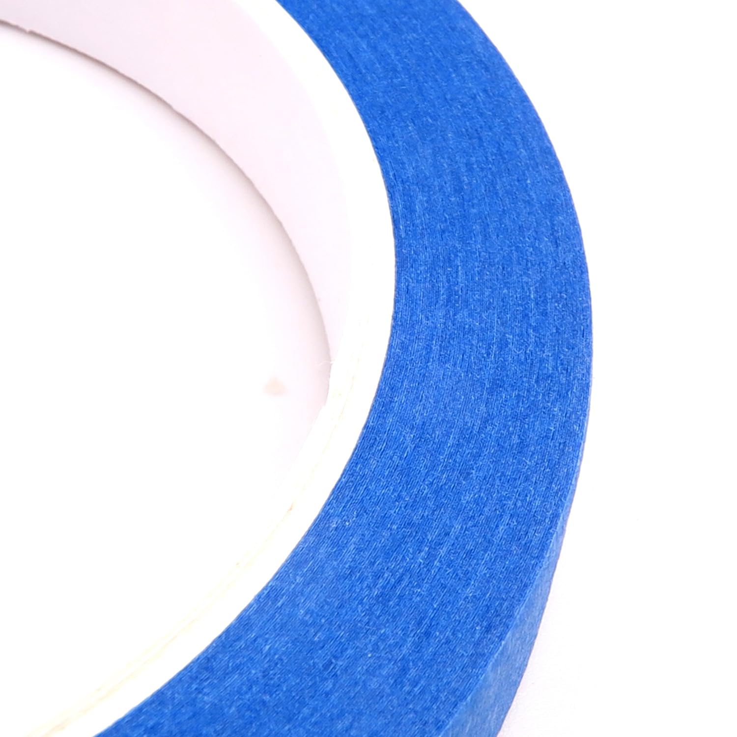 Niebieska taśma malarska 12 mm (0,5") x 27 m (4 rolki) – taśma maskująca do prac malarskich i renowacji – taśma klejąca do malowania, lakierowania – łatwo zdejmowana taśma klejąca