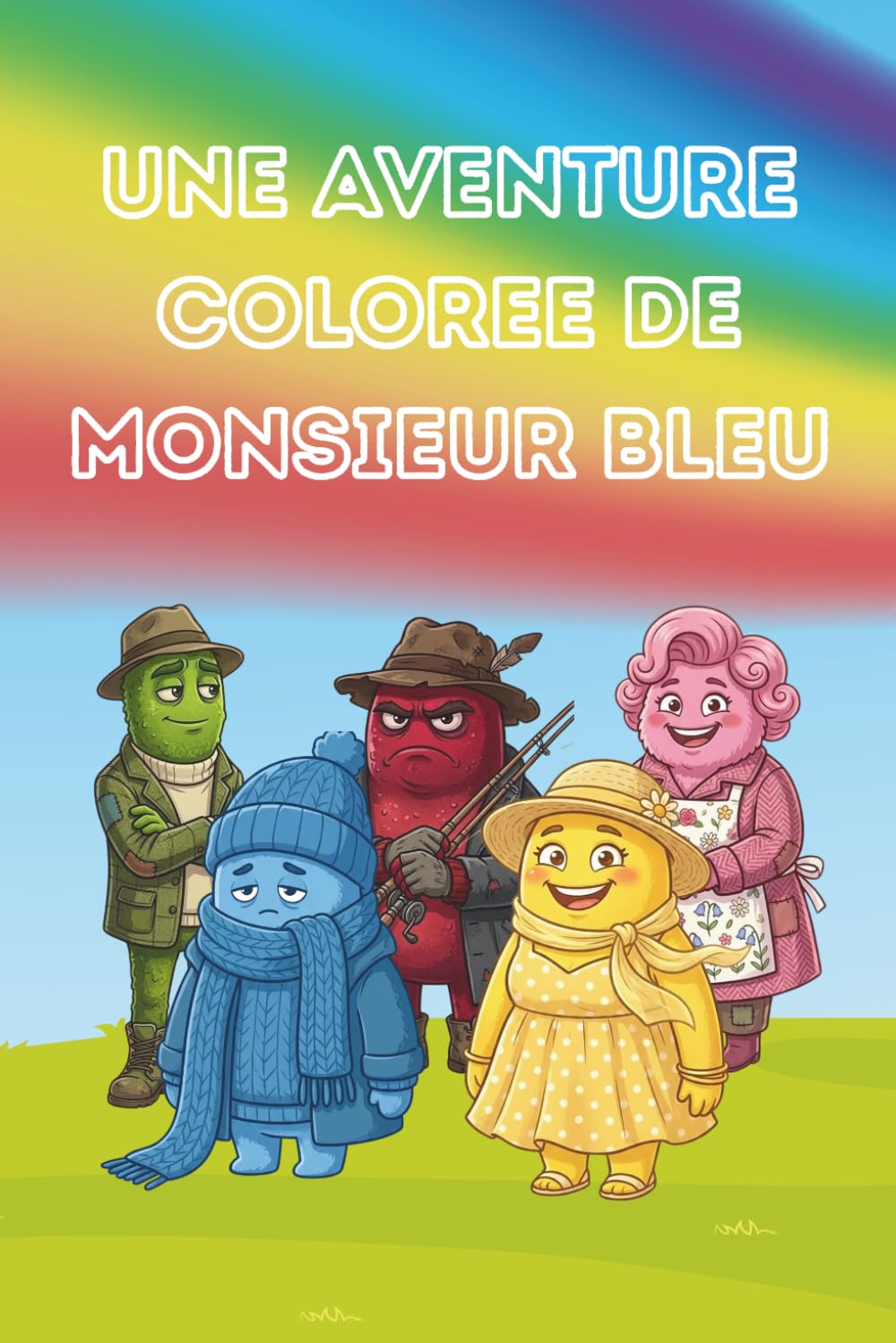 Une aventure colorée de Monsieur Bleu
