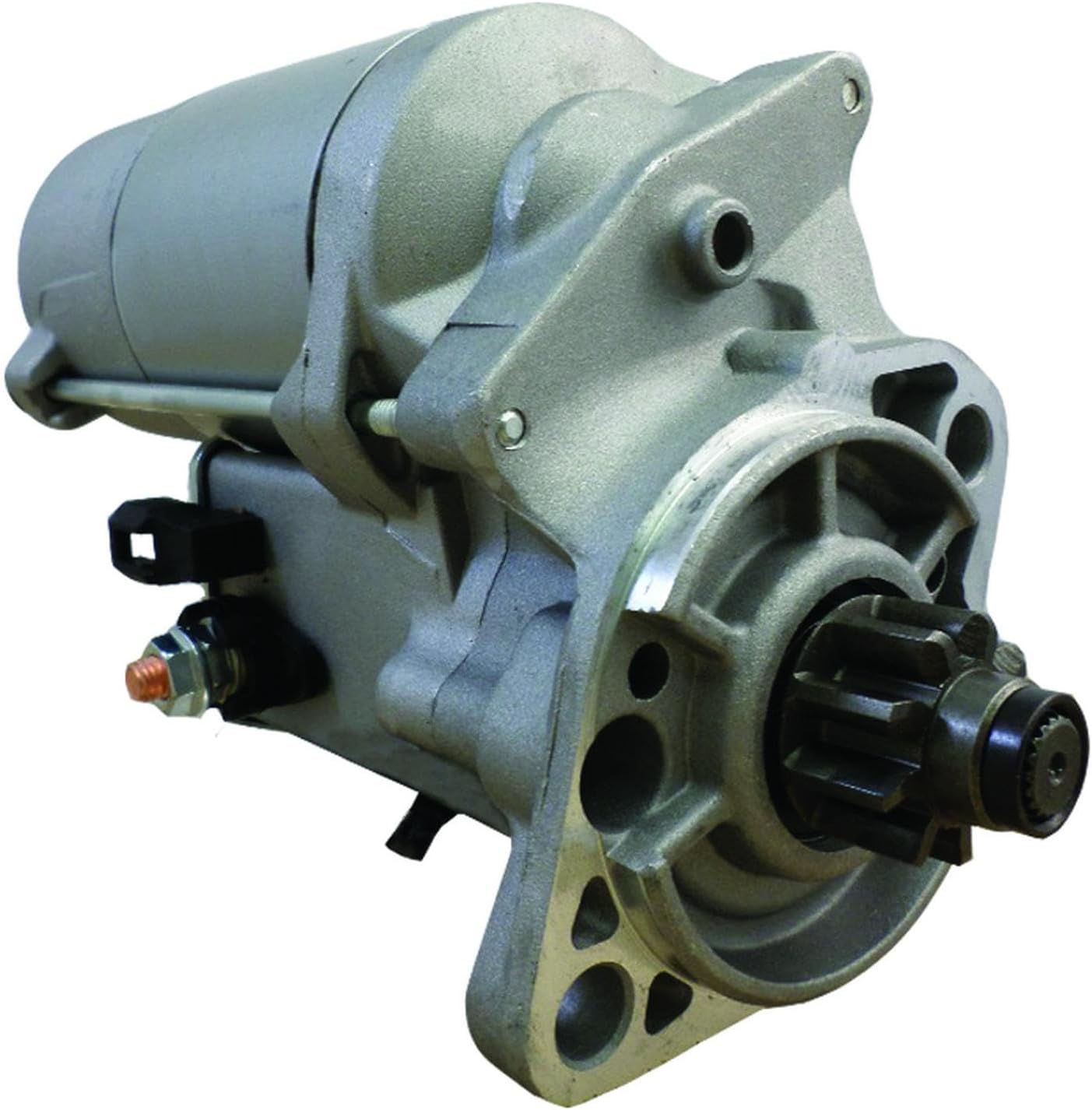 OEG Parts New Starter Compatible With Kubota Excavator Tractor V2203MEBH 42.2HP D1703MAE V2403 L48TL M59 MX5000DT MX5000F Engine 1712363013, 1712363016, SND0343, 41052295