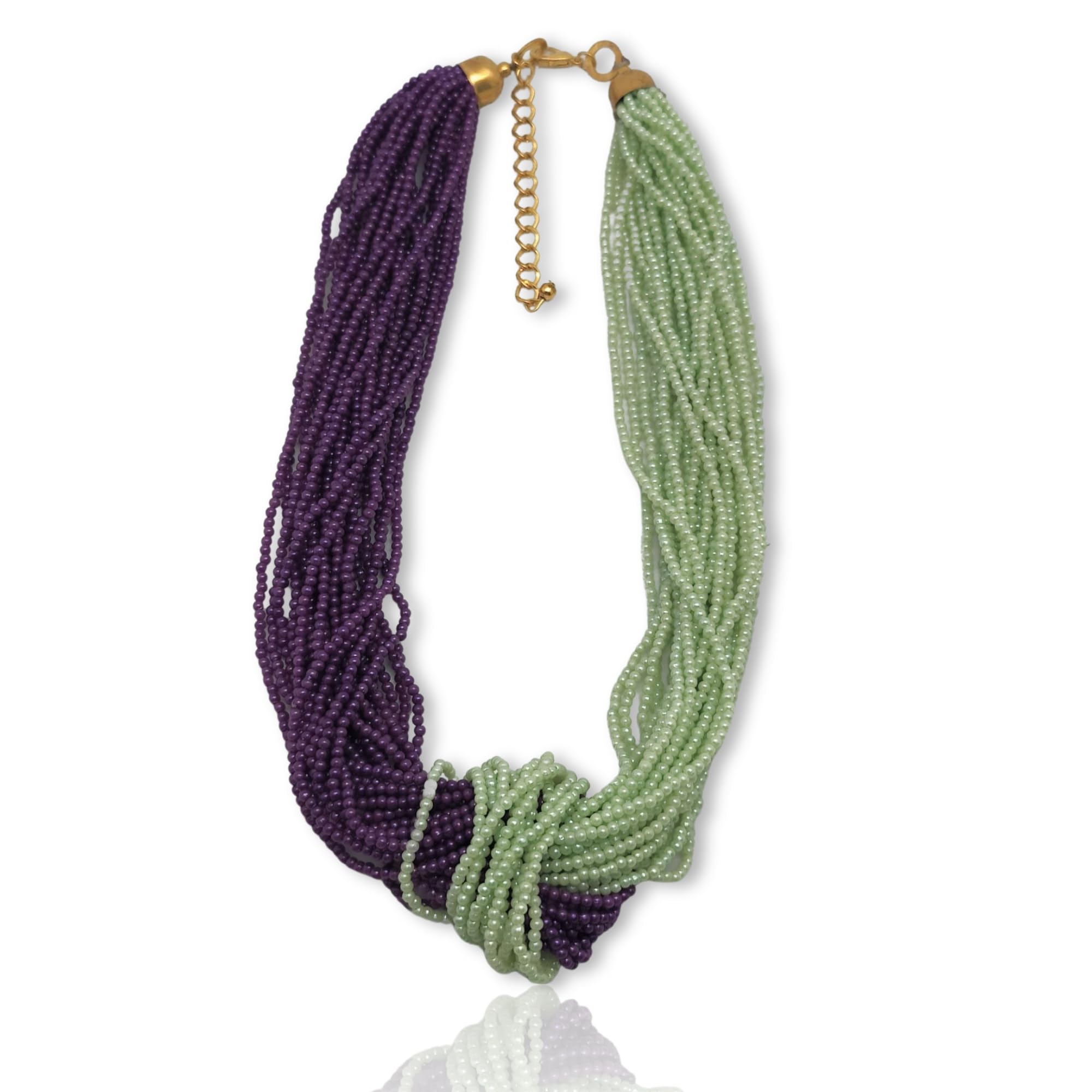 DCA Pearls Multi String Contemporary Indian Western Stylish Trendy Designer Moti Mala Fashion Jewellery Necklace For Women and Girls (B0CDPL2YQK) Amazon Price History, Amazon Price Tracker