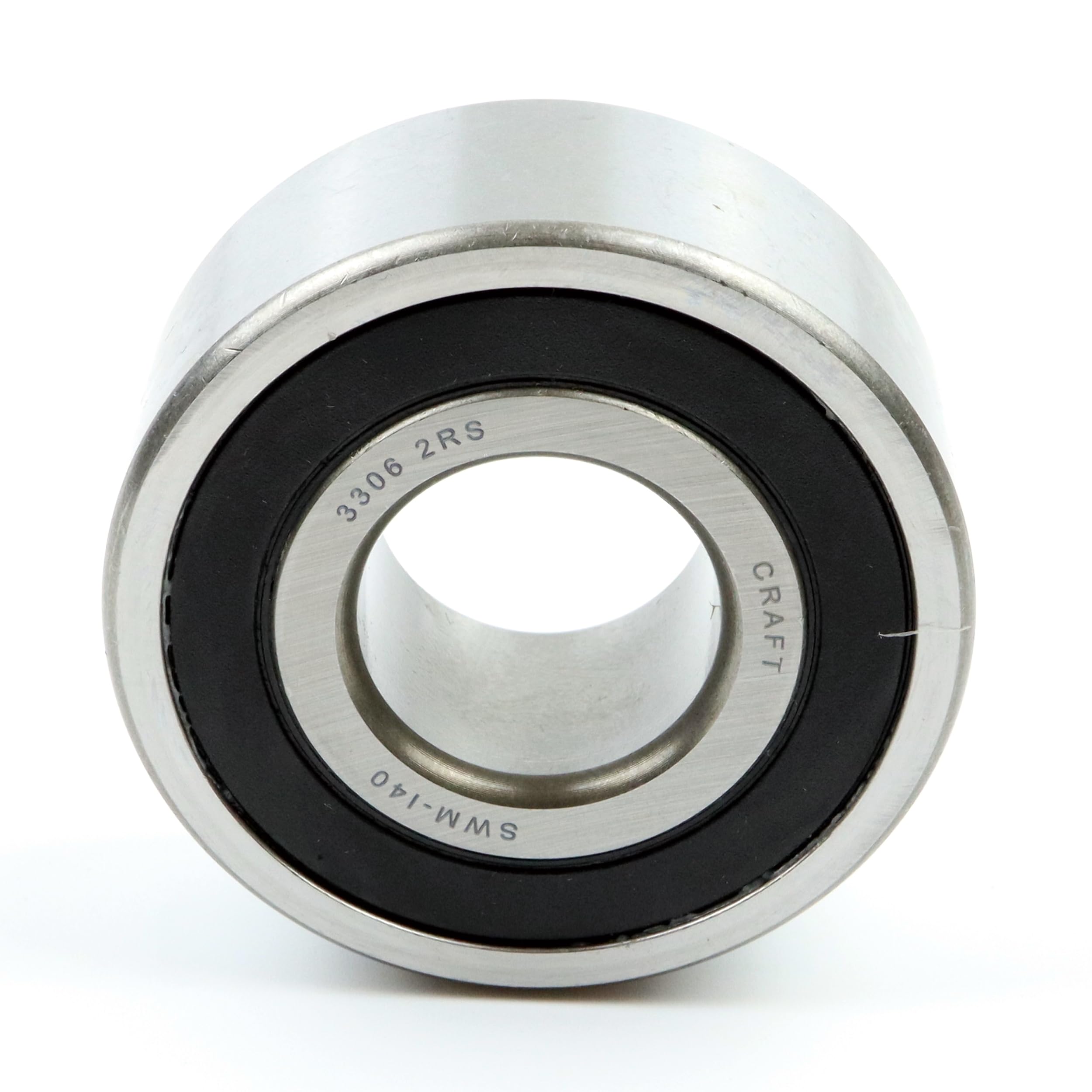 Schrägkugellager 3306 2RS 30x72x30,2mm, DIN 628, zweireihig, Reibungsarm, abgedichtetes Lager für radiale & axiale Belastungen, Ideal für Industrie- & Automobilanwendungen