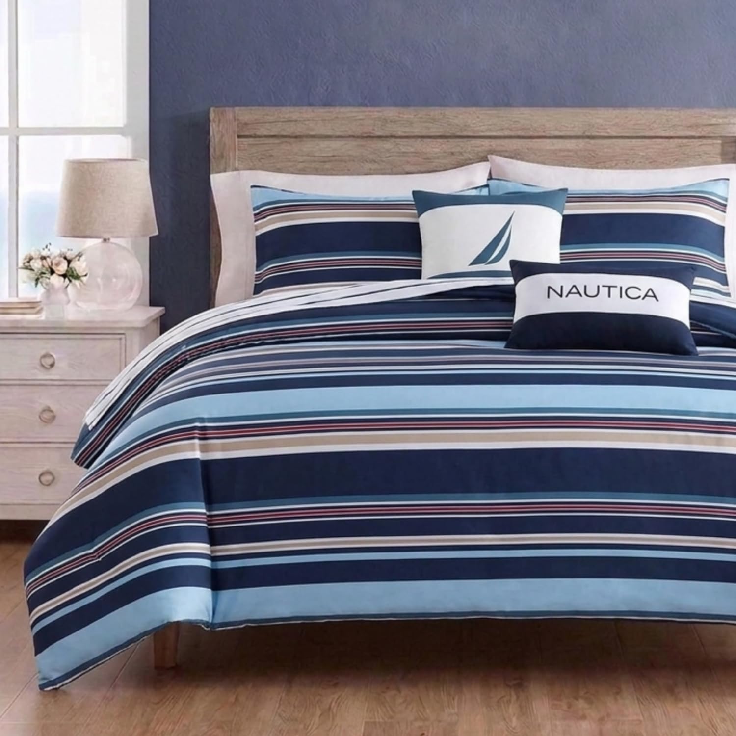 Nautica - Twin XL Size Comforter Set with Matching Sham
