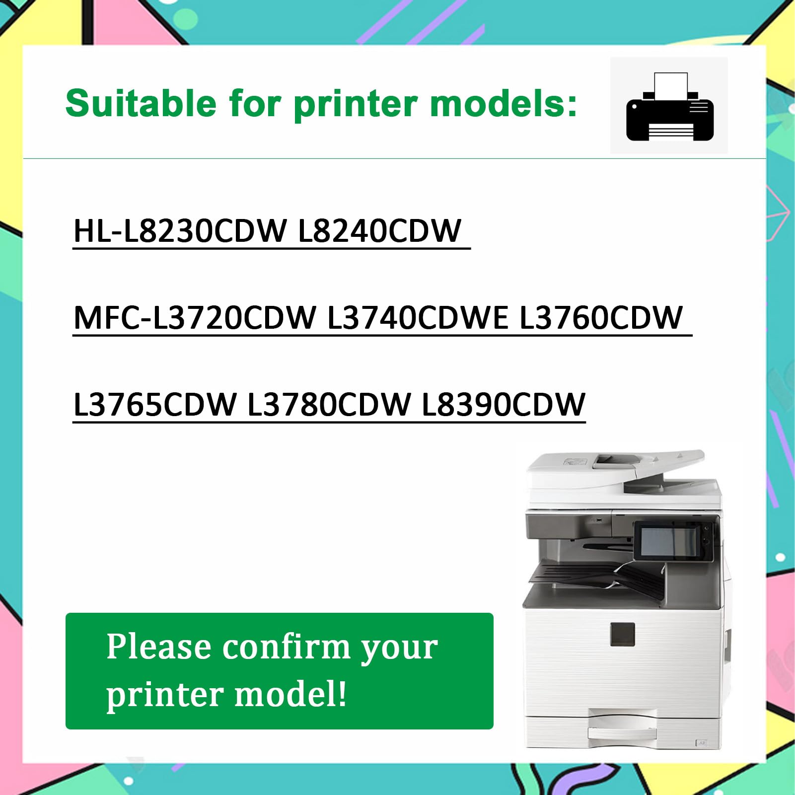 Compatibile Per Brother WT229CL Scatola Toner Di Scarto, Per Stampante HL-L8230CDW L8240CDW MFC-L3720CDW L3740CDWE L3760CDW L3765CDW L3780CDW MFC-L8390CDW 1-pack