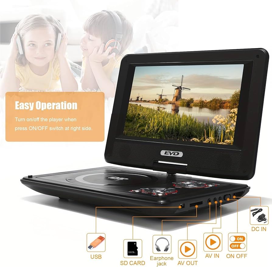 ポータブルDVD Amazon.com: 11.5