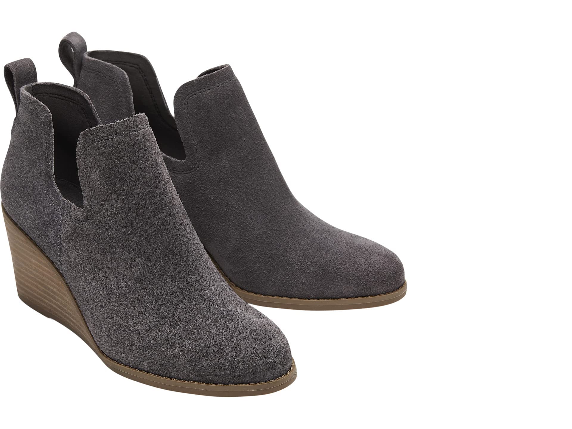 TOMS Women's Kallie Boot, Grey, 3.5 UK