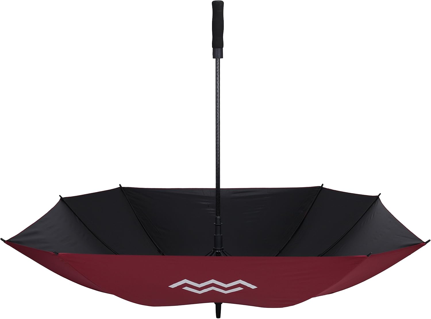 Marino Avenue Golf Umbrella 62 Inch - Windproof -Automatic Open - UV Protection- Square Umbrella for Men Women - Burgundy - One Size